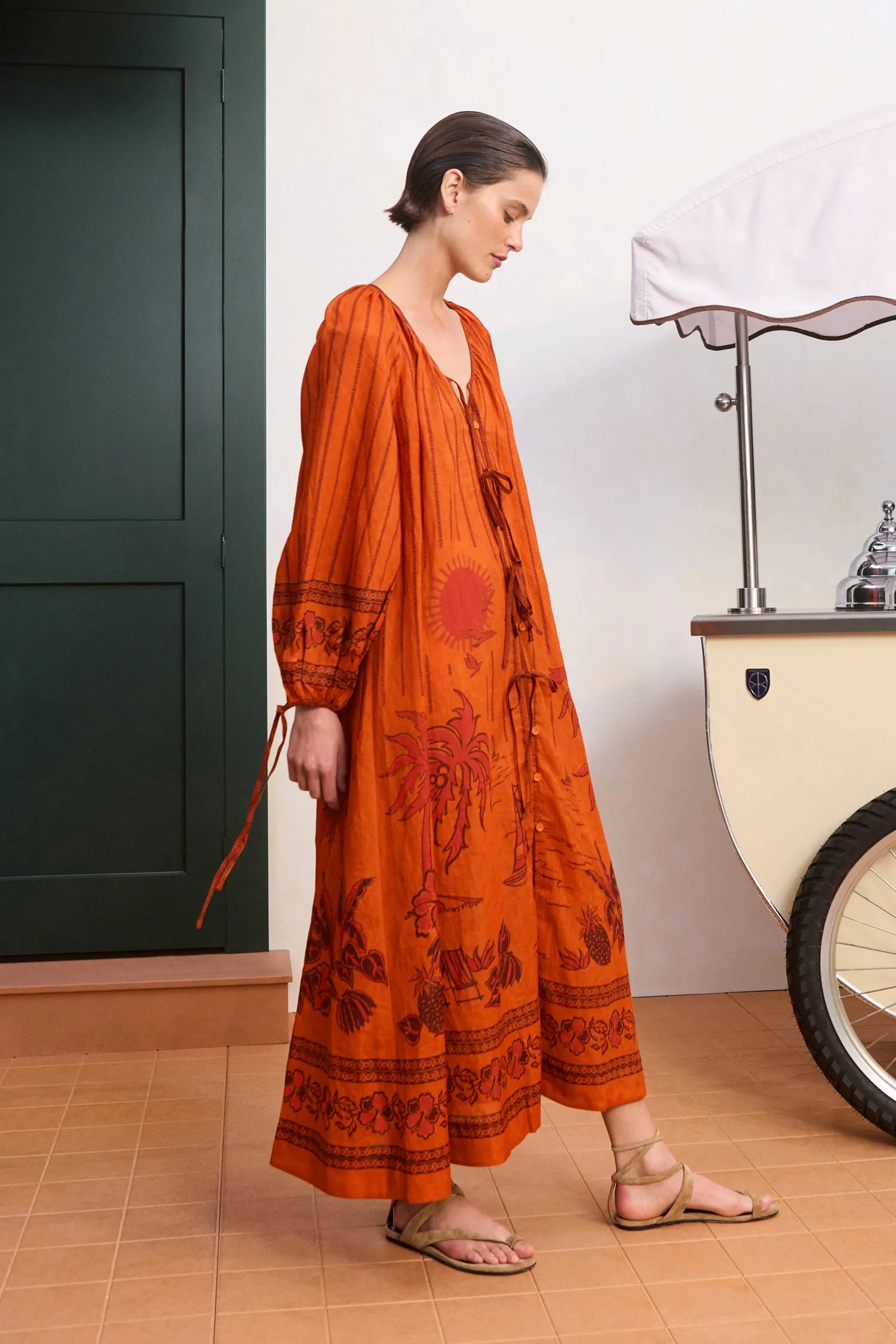 BOATHOUSE SHIRTDRESS sold by Alemais product image thumbnail 3