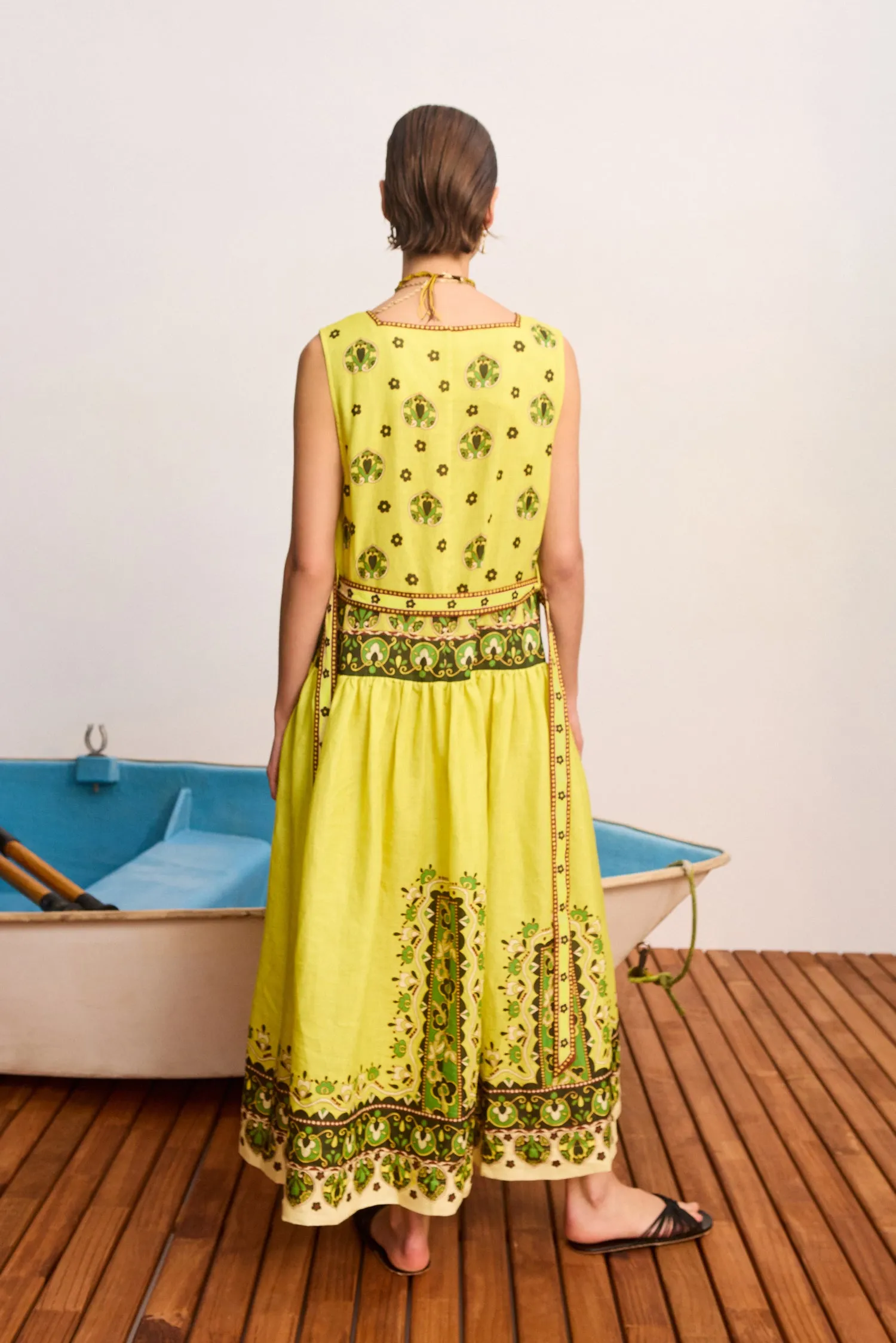 BRIDGETTE MIDI DRESS sold by Alemais product image thumbnail 4