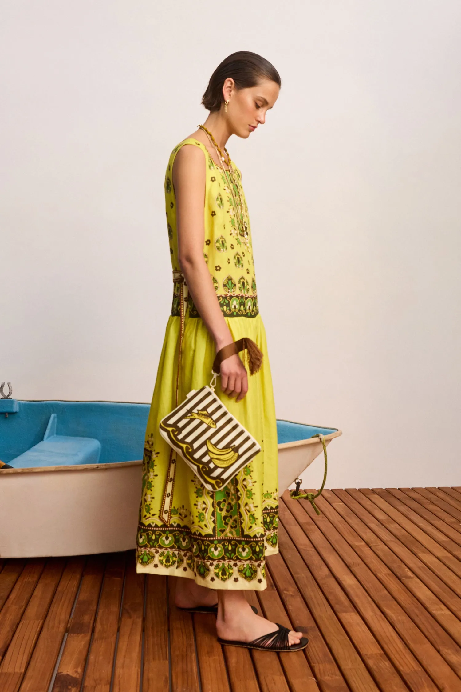 BRIDGETTE MIDI DRESS sold by Alemais product image thumbnail 3