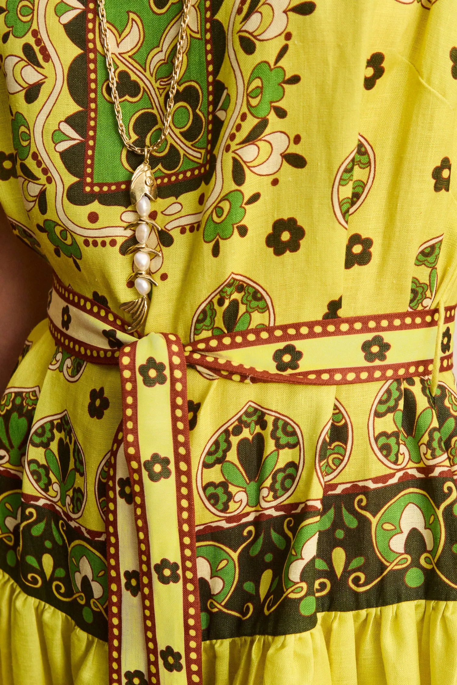 BRIDGETTE MIDI DRESS sold by Alemais product image thumbnail 5
