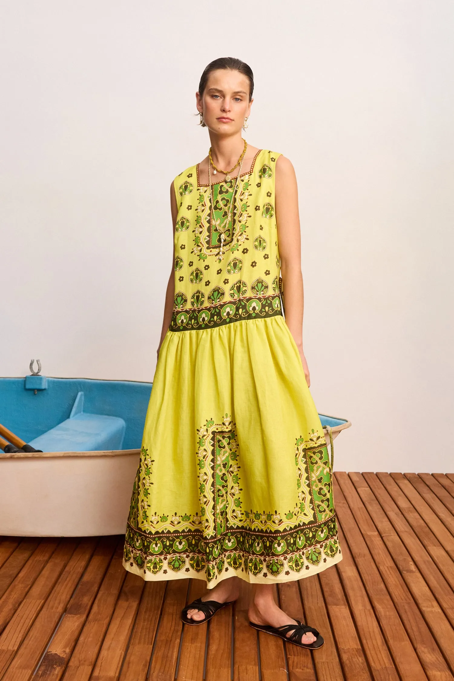 BRIDGETTE MIDI DRESS sold by Alemais product image thumbnail 2