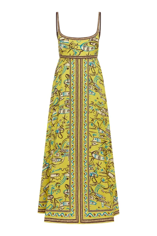 FISH STICKS SUNDRESS made by Alemais