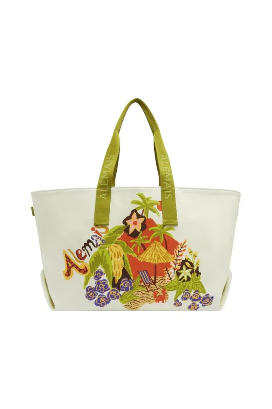ISLAND COVE BEACH TOTE made by Alemais