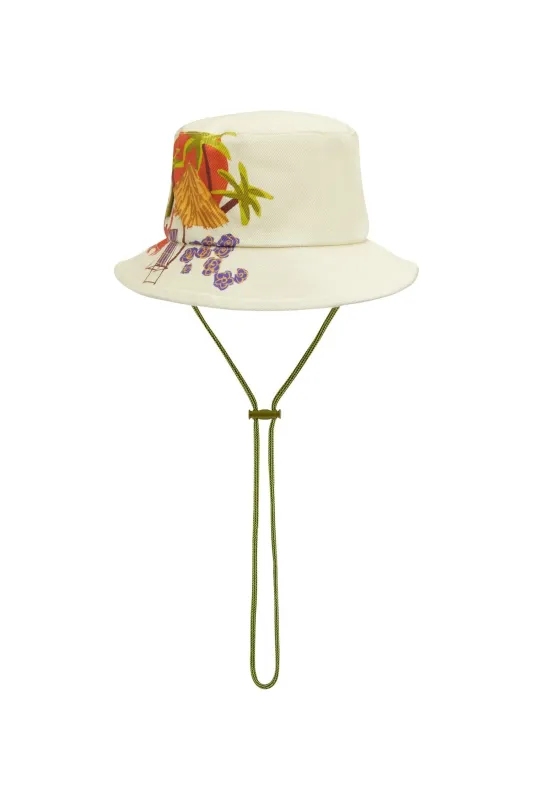 ISLAND COVE BUCKET HAT made by Alemais