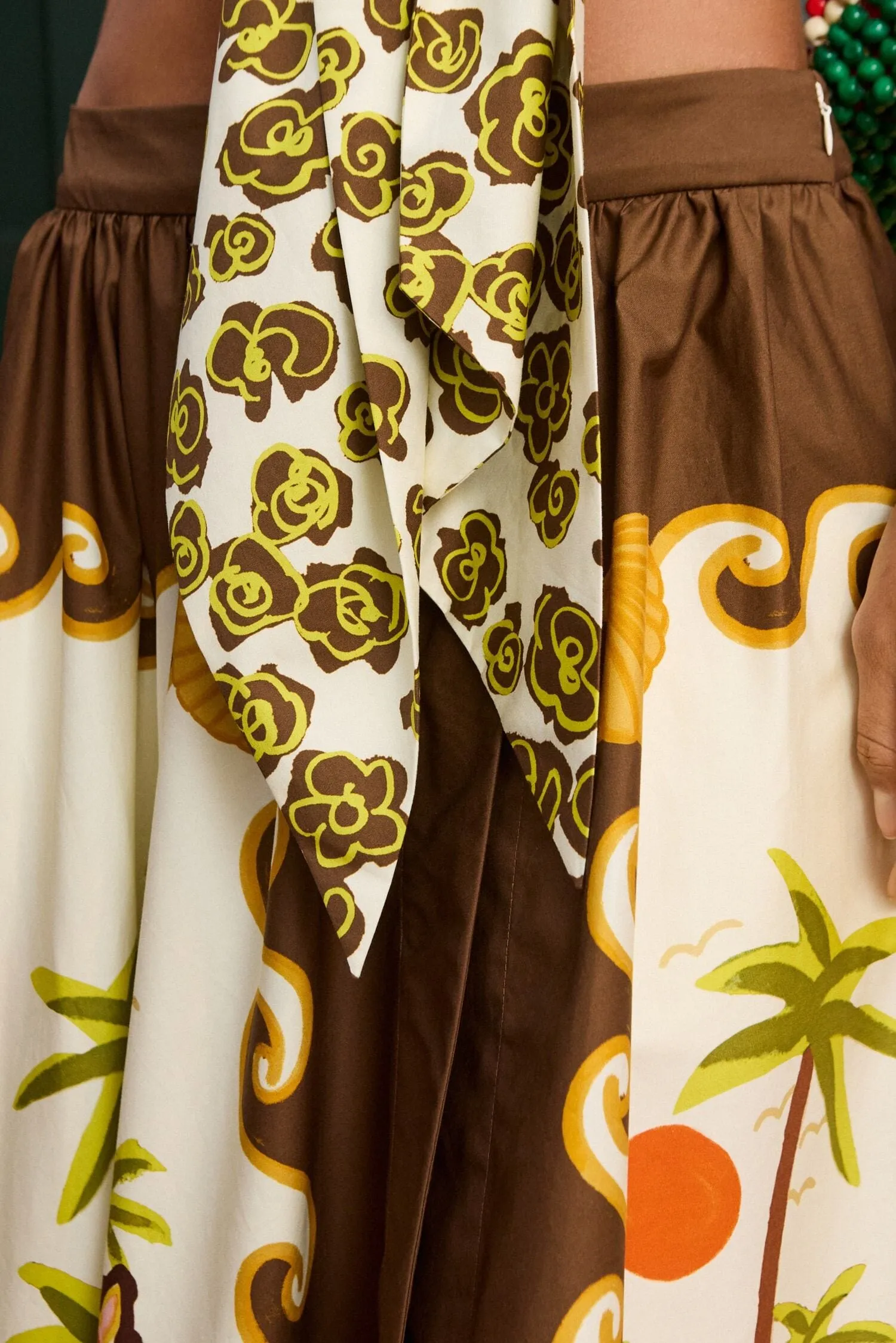 ISLAND COVE MIDI SKIRT EXCLUSIVE sold by Alemais product image thumbnail 5