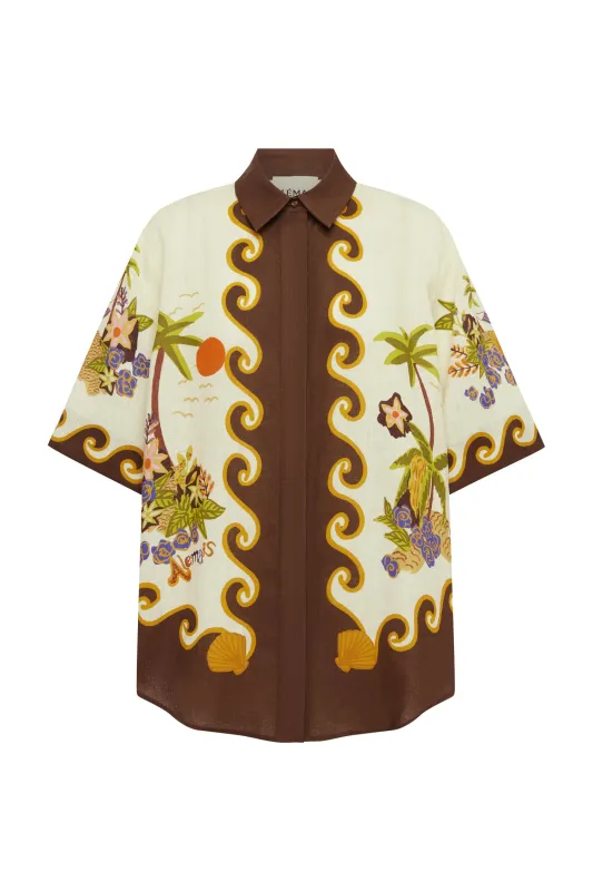 ISLAND COVE SHIRT made by Alemais