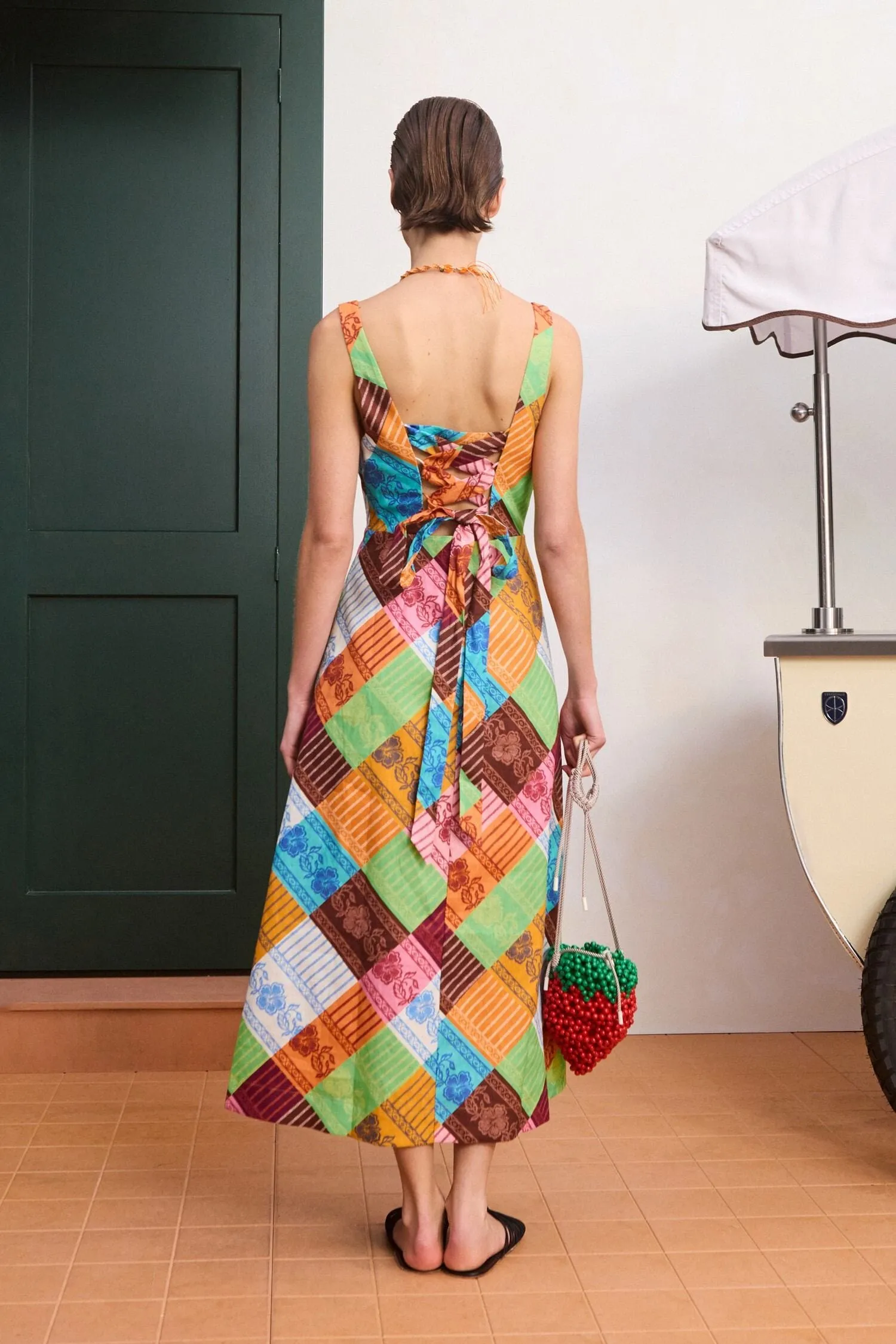 KALEIDOSCOPE MIDI DRESS sold by Alemais product image thumbnail 4