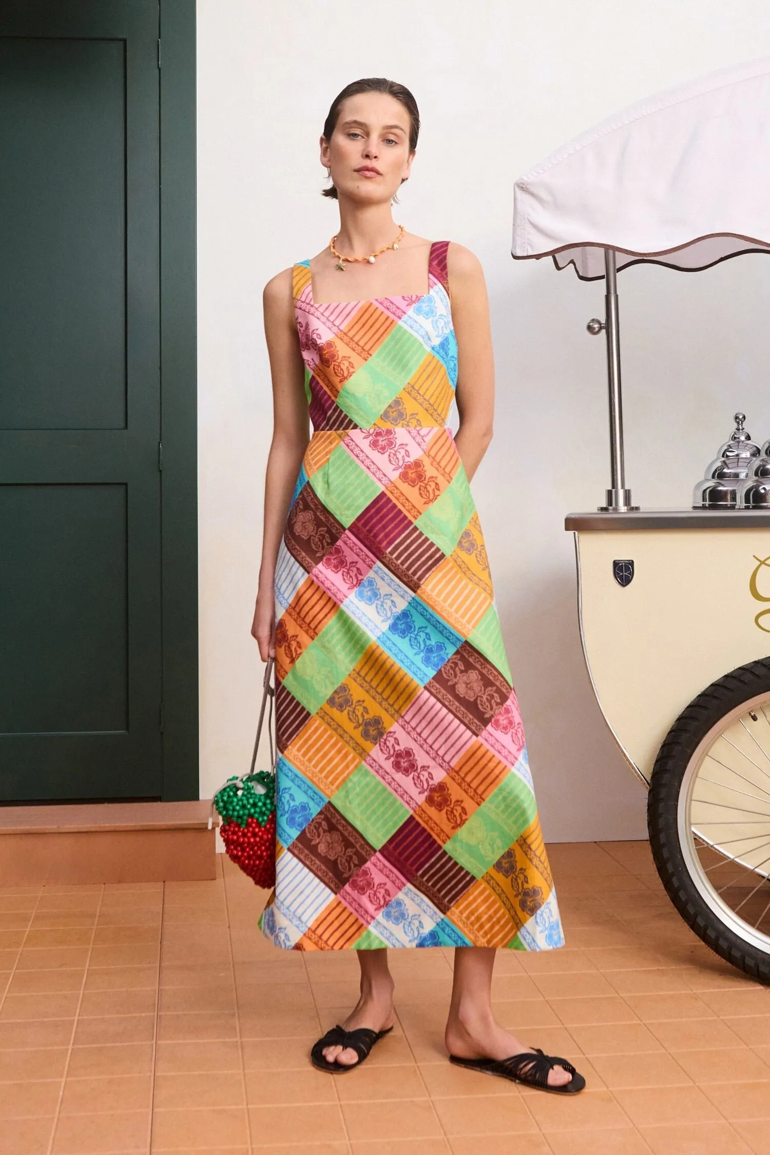 KALEIDOSCOPE MIDI DRESS sold by Alemais product image thumbnail 2