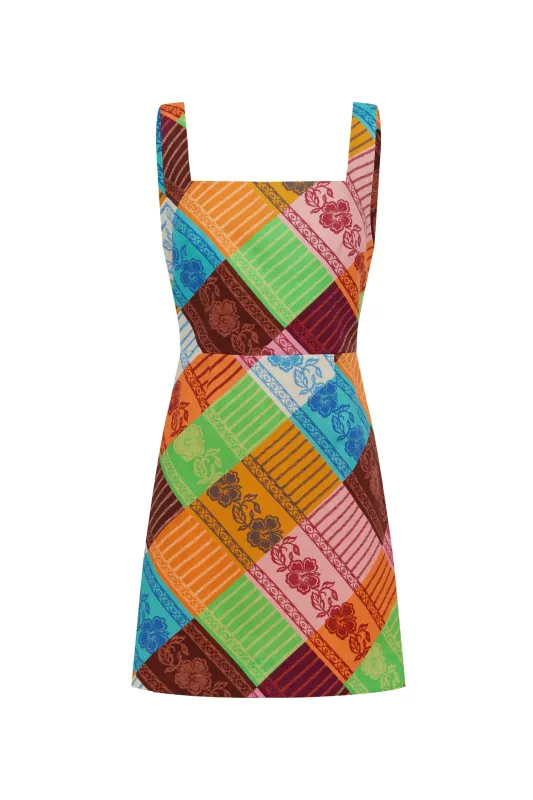 KALEIDOSCOPE MINI DRESS made by Alemais
