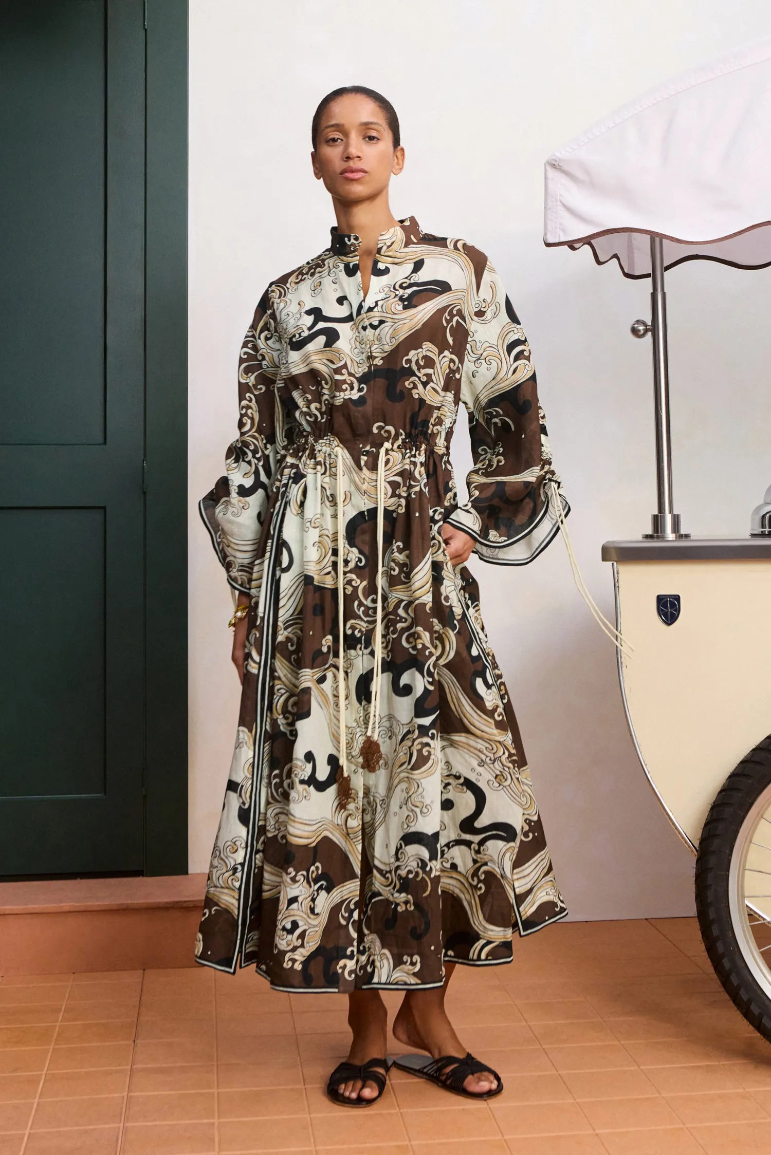 OTIS SHIRTDRESS sold by Alemais product image thumbnail 2