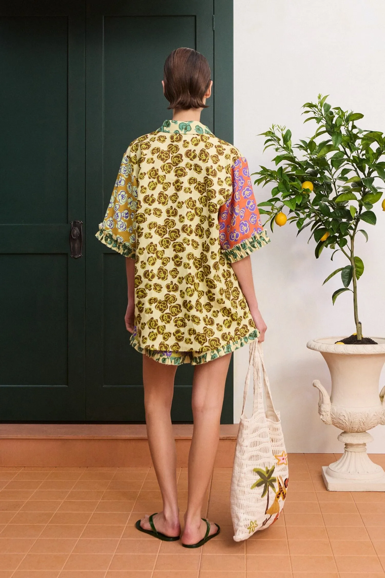 PATTY SPLICED SHORT sold by Alemais product image thumbnail 4