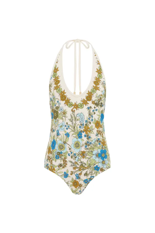 SOPHIA HALTER ONE PIECE made by Alemais