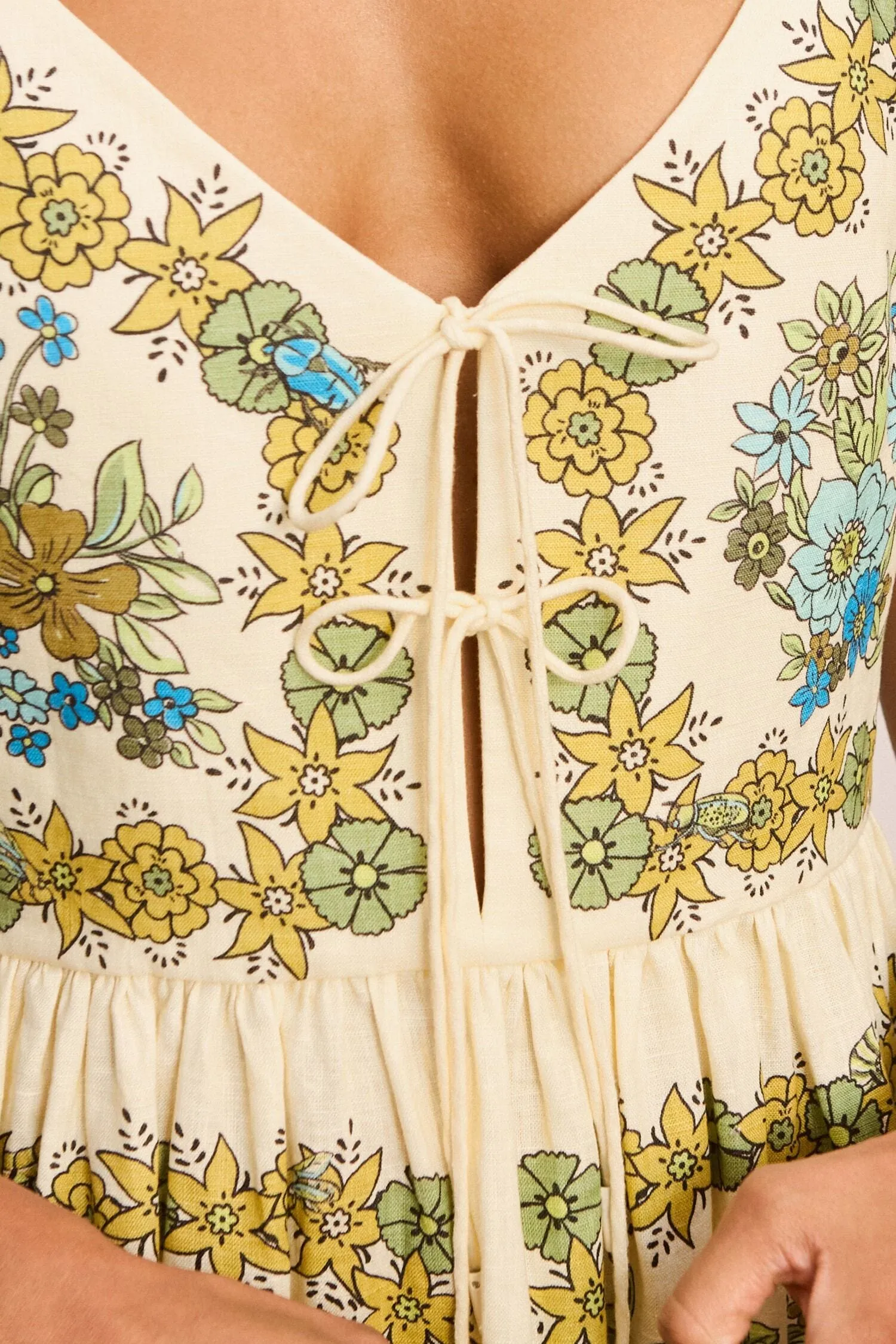 SOPHIA MIDI DRESS sold by Alemais product image thumbnail 5