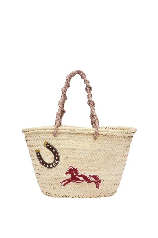 ACE MIDI MACRAME BASKET made by Alemais