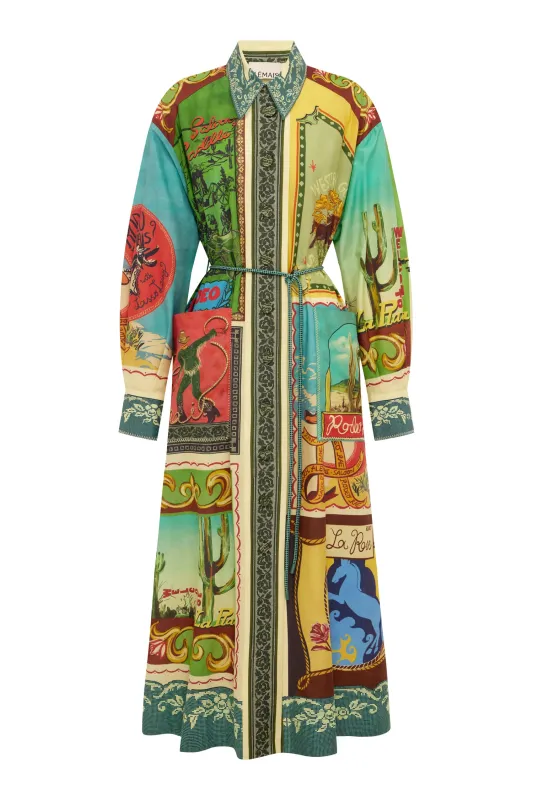 ACE SHIRTDRESS made by Alemais