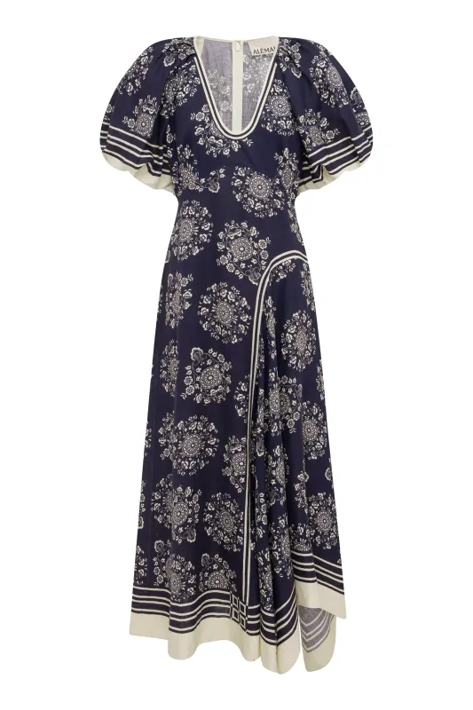 BANDERRA MIDI DRESS made by Alemais