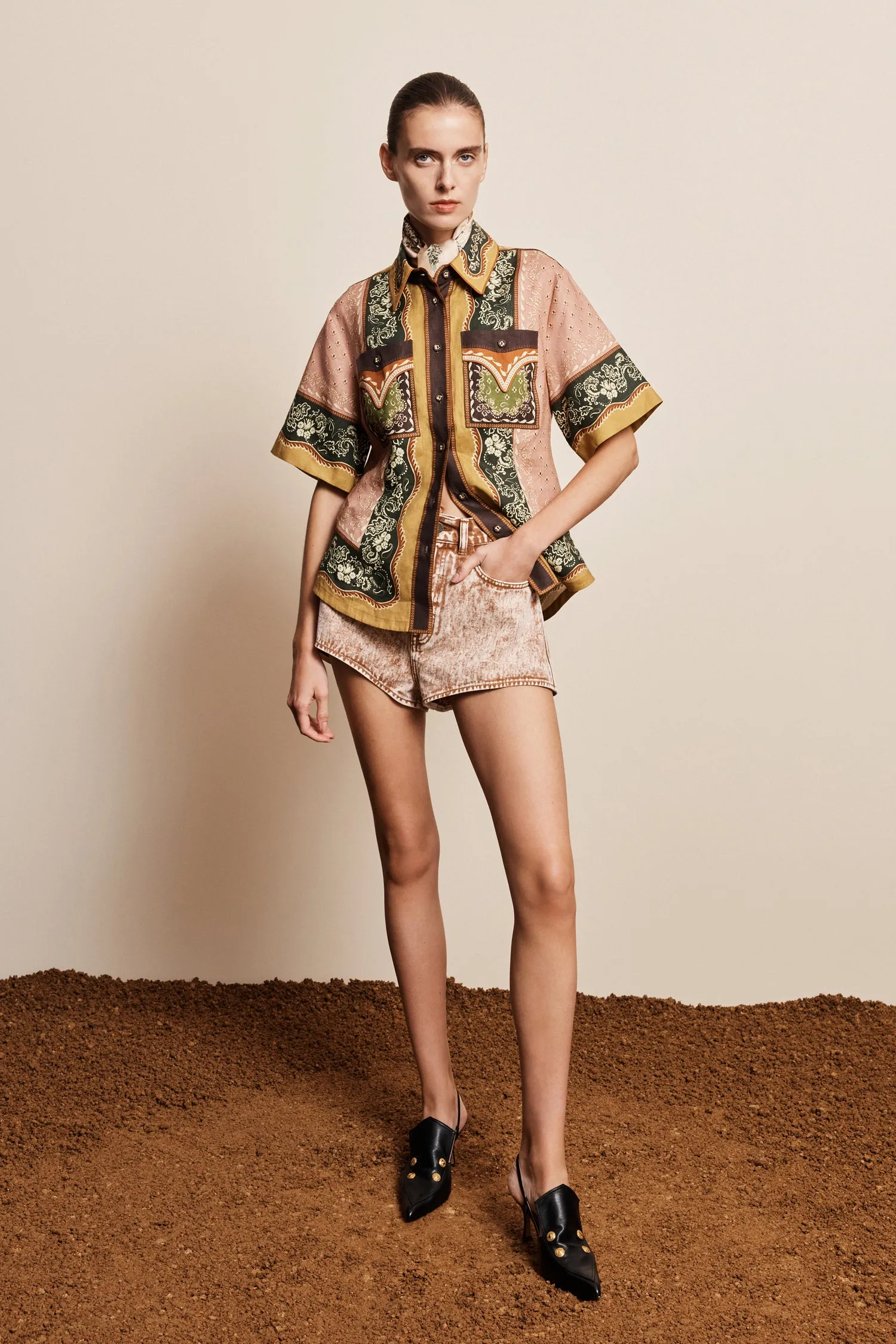 DARCEY SHIRT sold by Alemais product image thumbnail 2