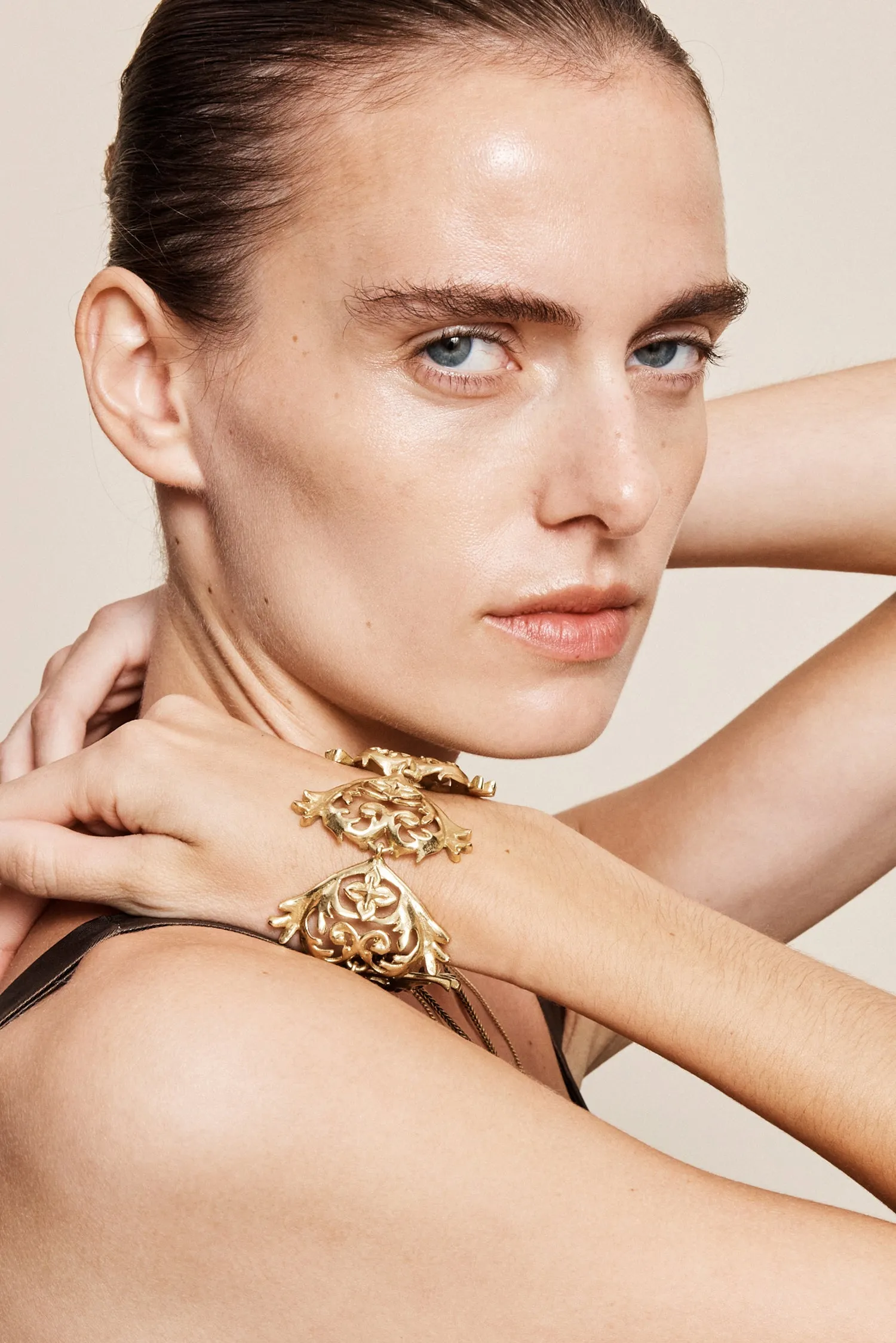 DJANGO HEART FILIGREE BRACELET sold by Alemais product image thumbnail 2