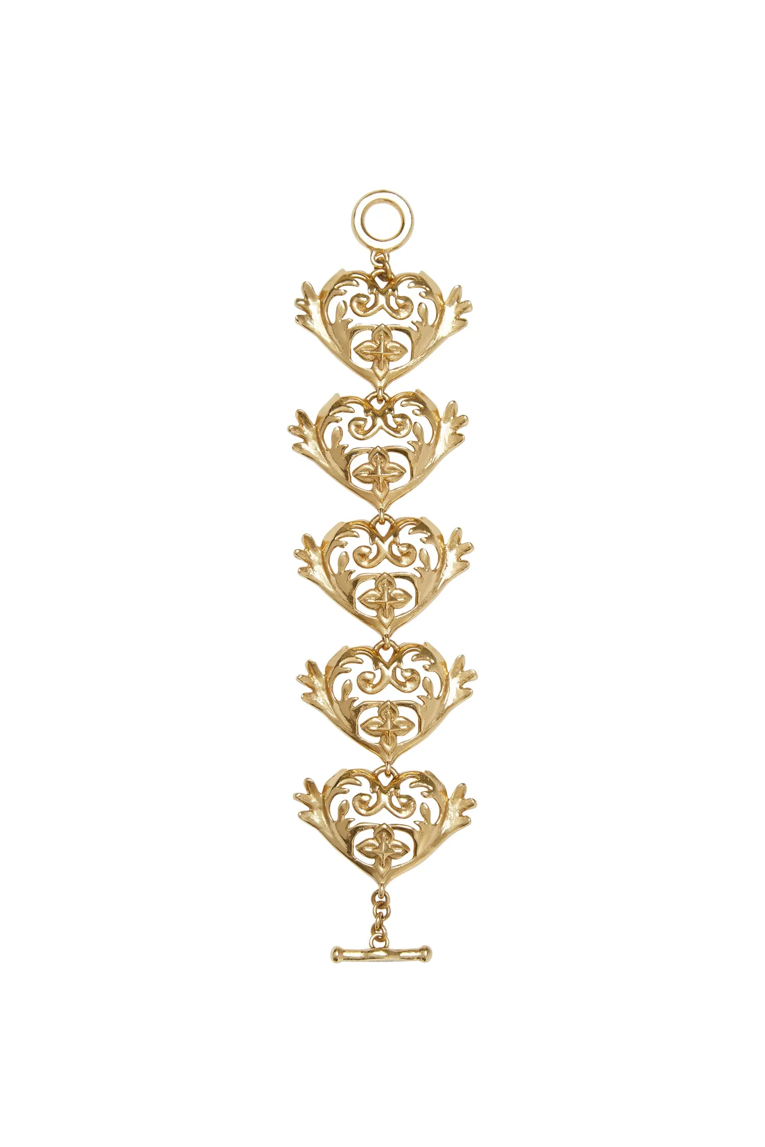 DJANGO HEART FILIGREE BRACELET sold by Alemais