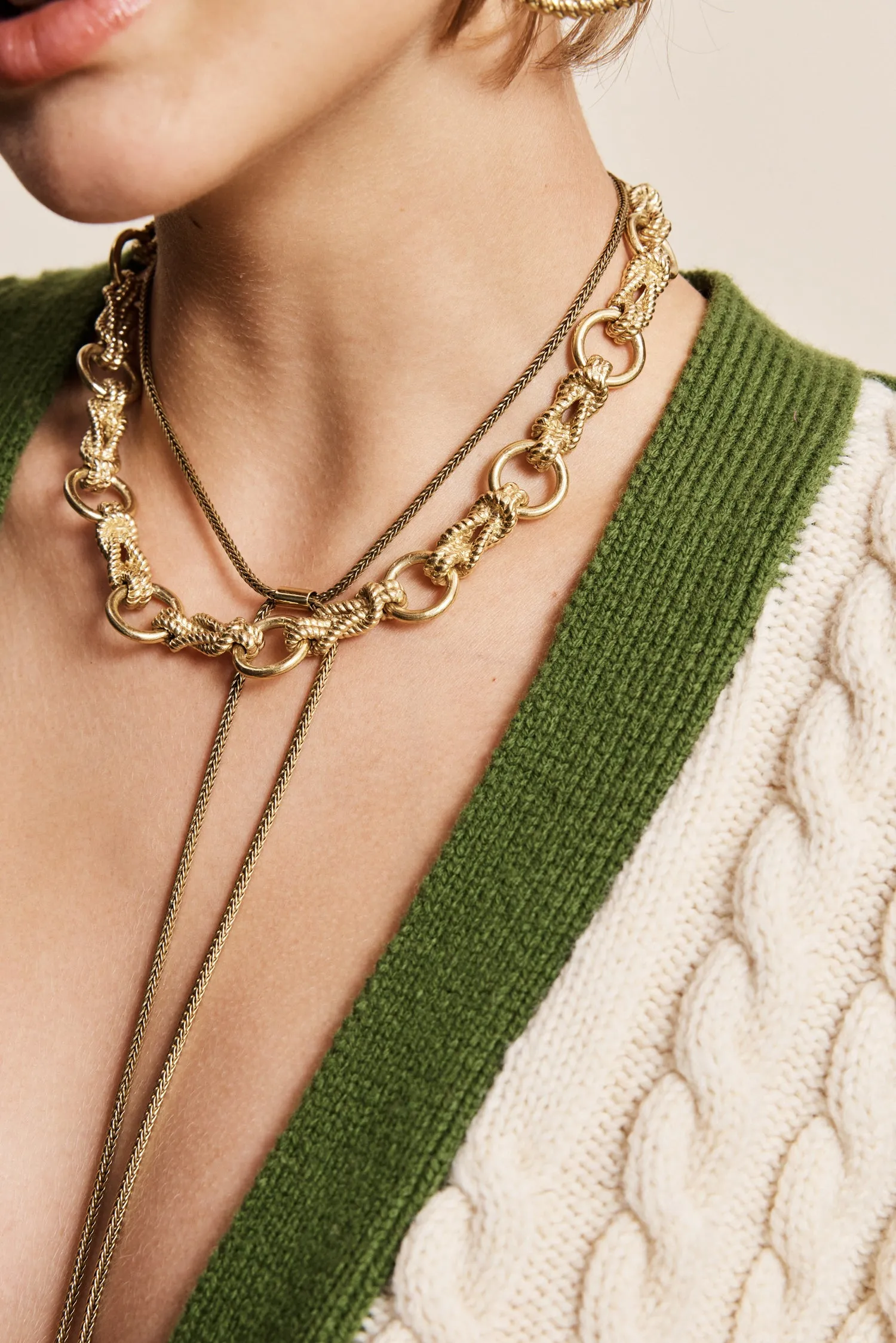 DJANGO ROPE CHAIN & HORSE NECKLACE sold by Alemais product image thumbnail 2