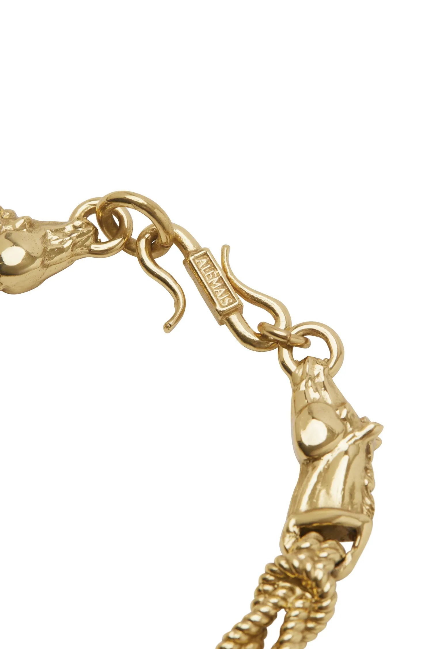 ROPE CHAIN & HORSE CLASP BRACELET sold by Alemais product image thumbnail 3
