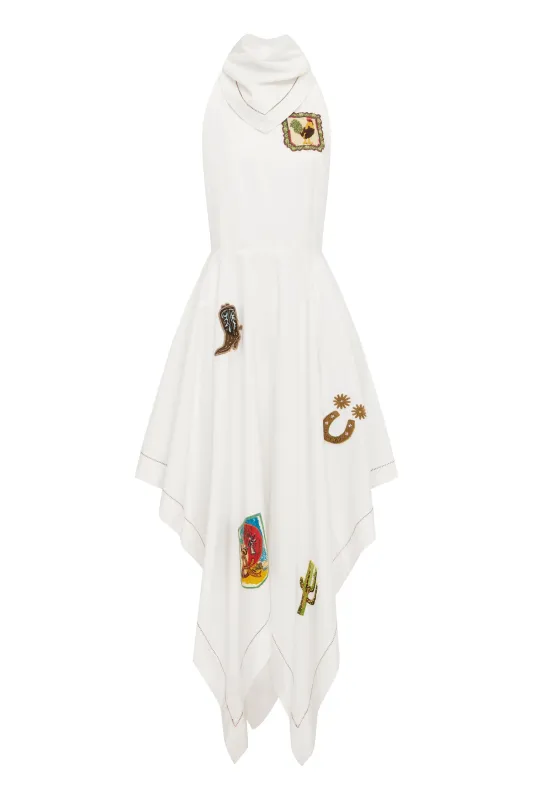 WESTWOOD EMBELLISHED MIDI DRESS made by Alemais
