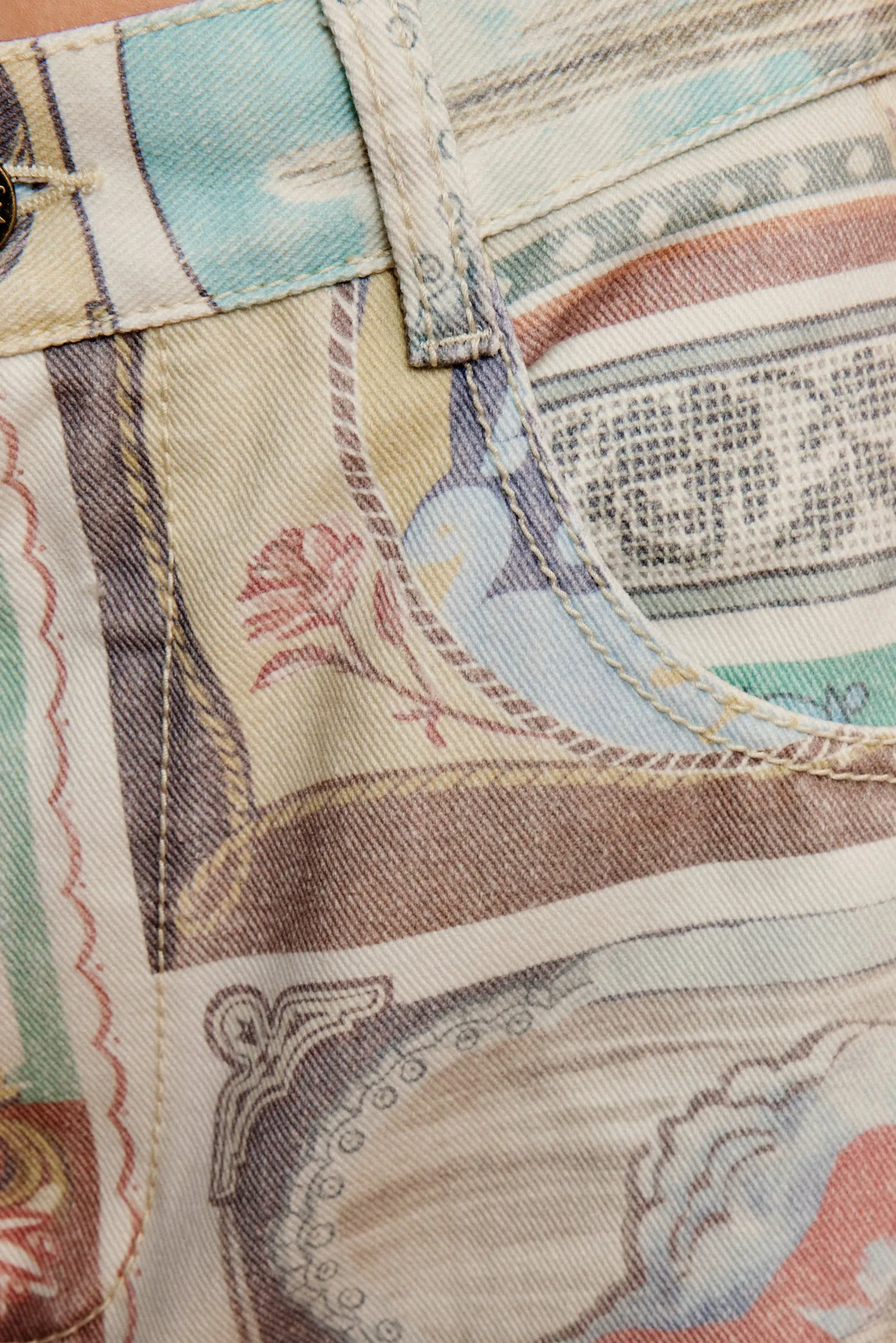 ANDIE DENIM MID RISE JEAN sold by Alemais product image thumbnail 5
