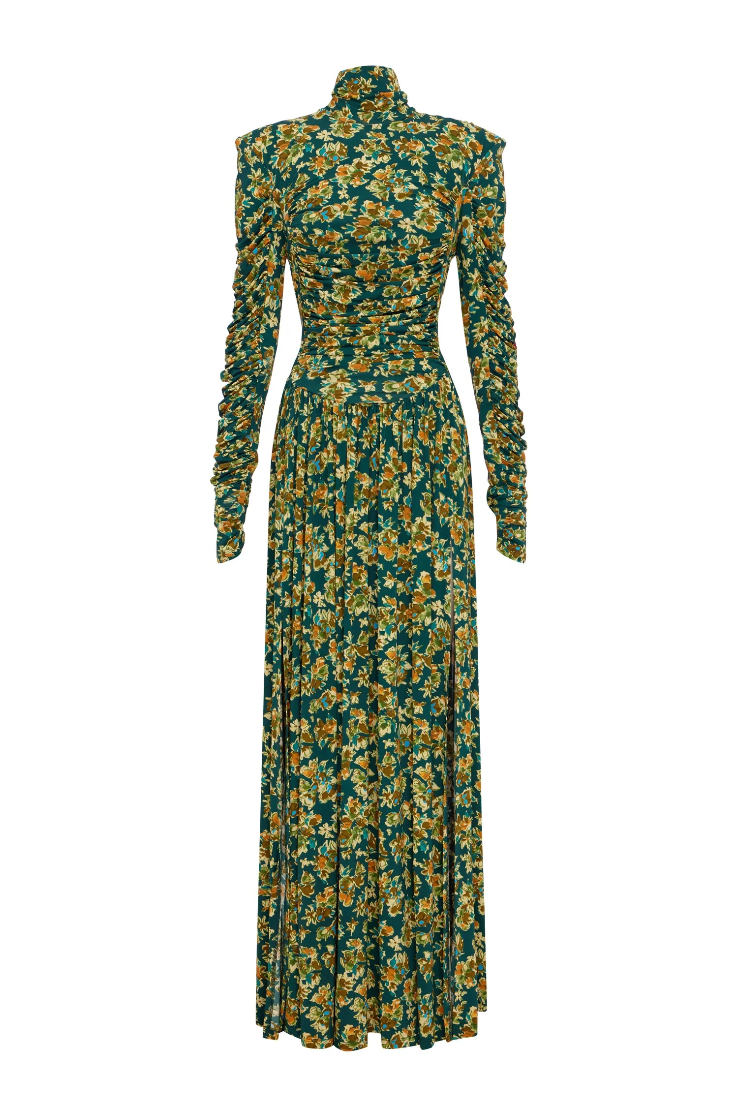 CLEM RUCHED MIDI DRESS sold by Alemais