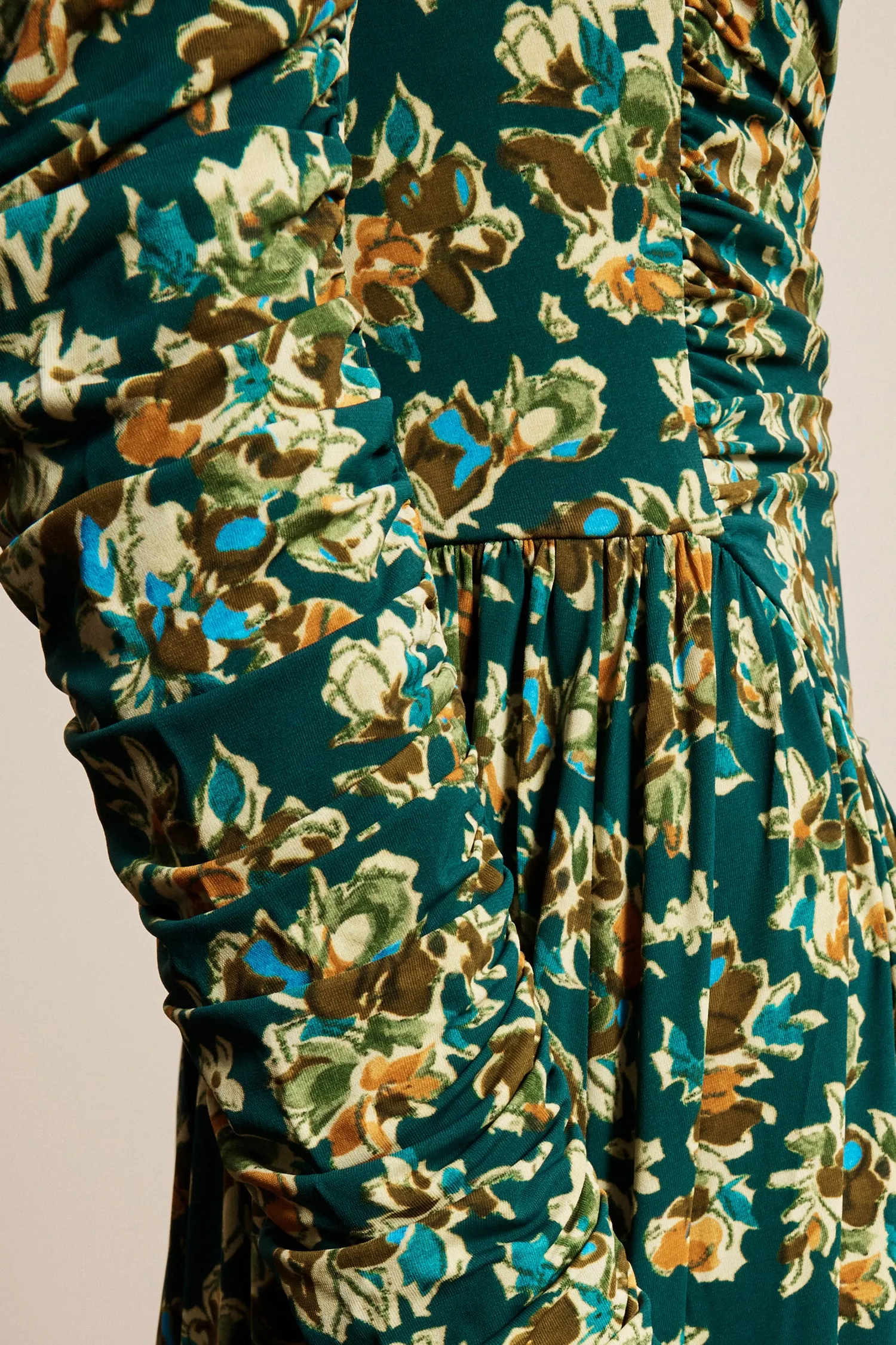CLEM RUCHED MIDI DRESS sold by Alemais product image thumbnail 5