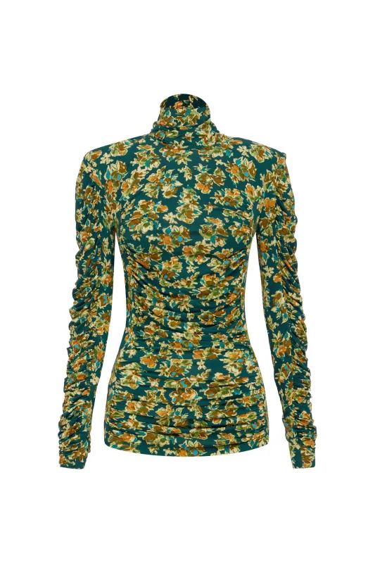 CLEM RUCHED TOP made by Alemais