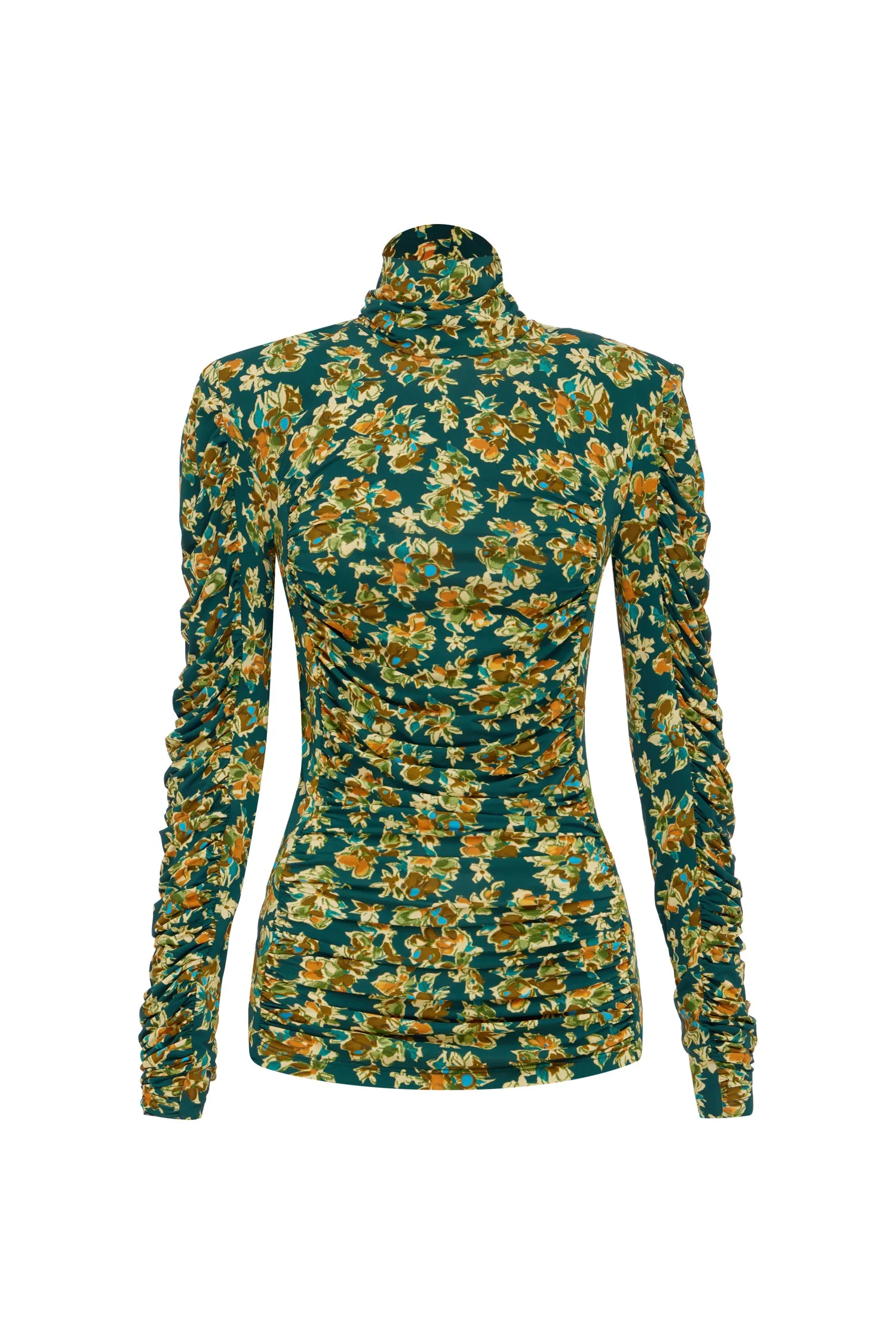 CLEM RUCHED TOP sold by Alemais