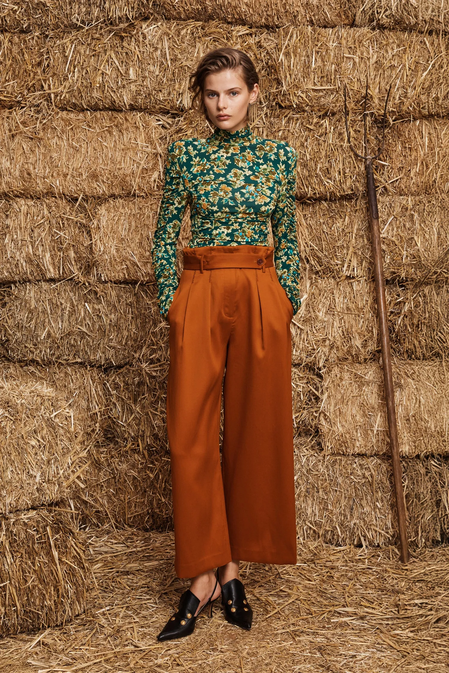 CLEM RUCHED TOP sold by Alemais product image thumbnail 2
