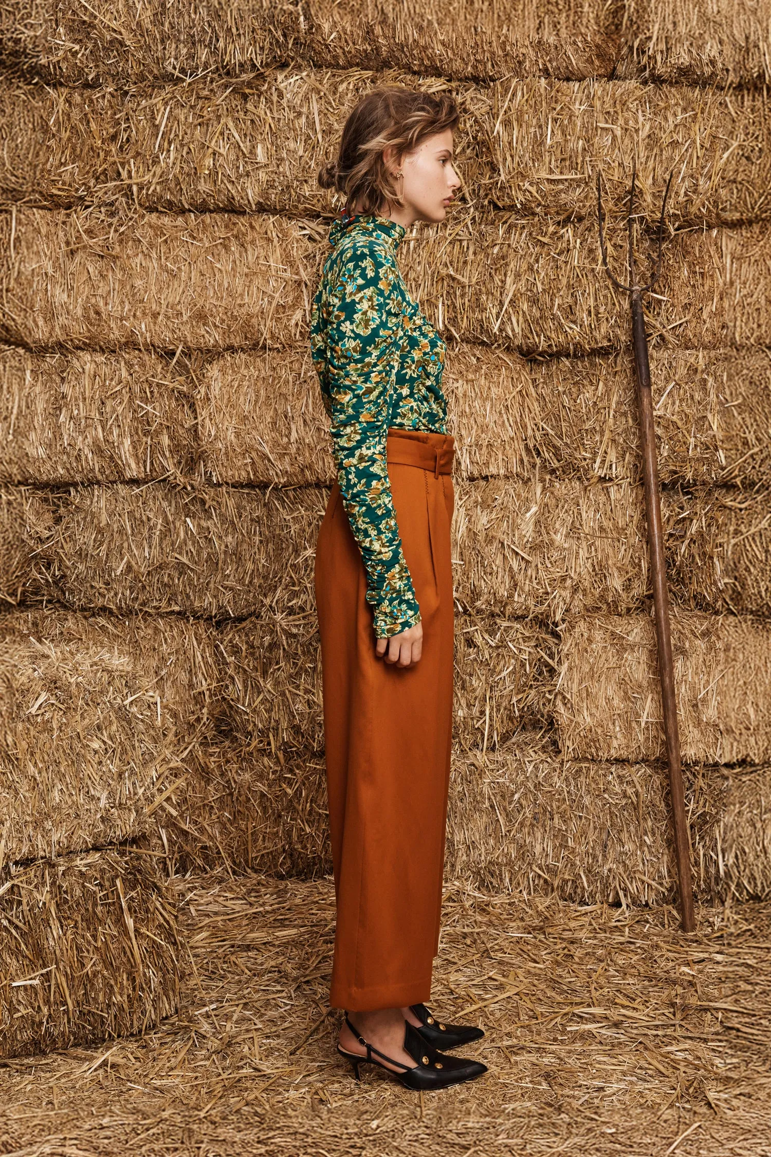 CLEM RUCHED TOP sold by Alemais product image thumbnail 3