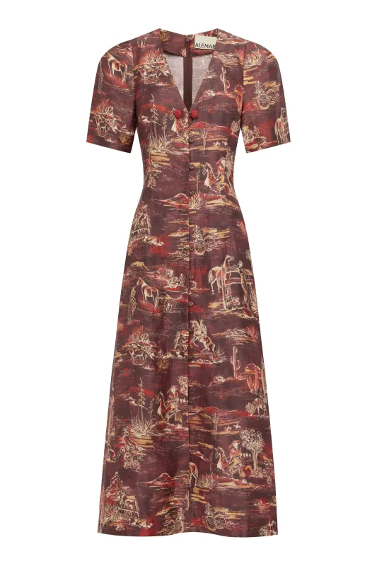 EZRA MIDI DRESS made by Alemais