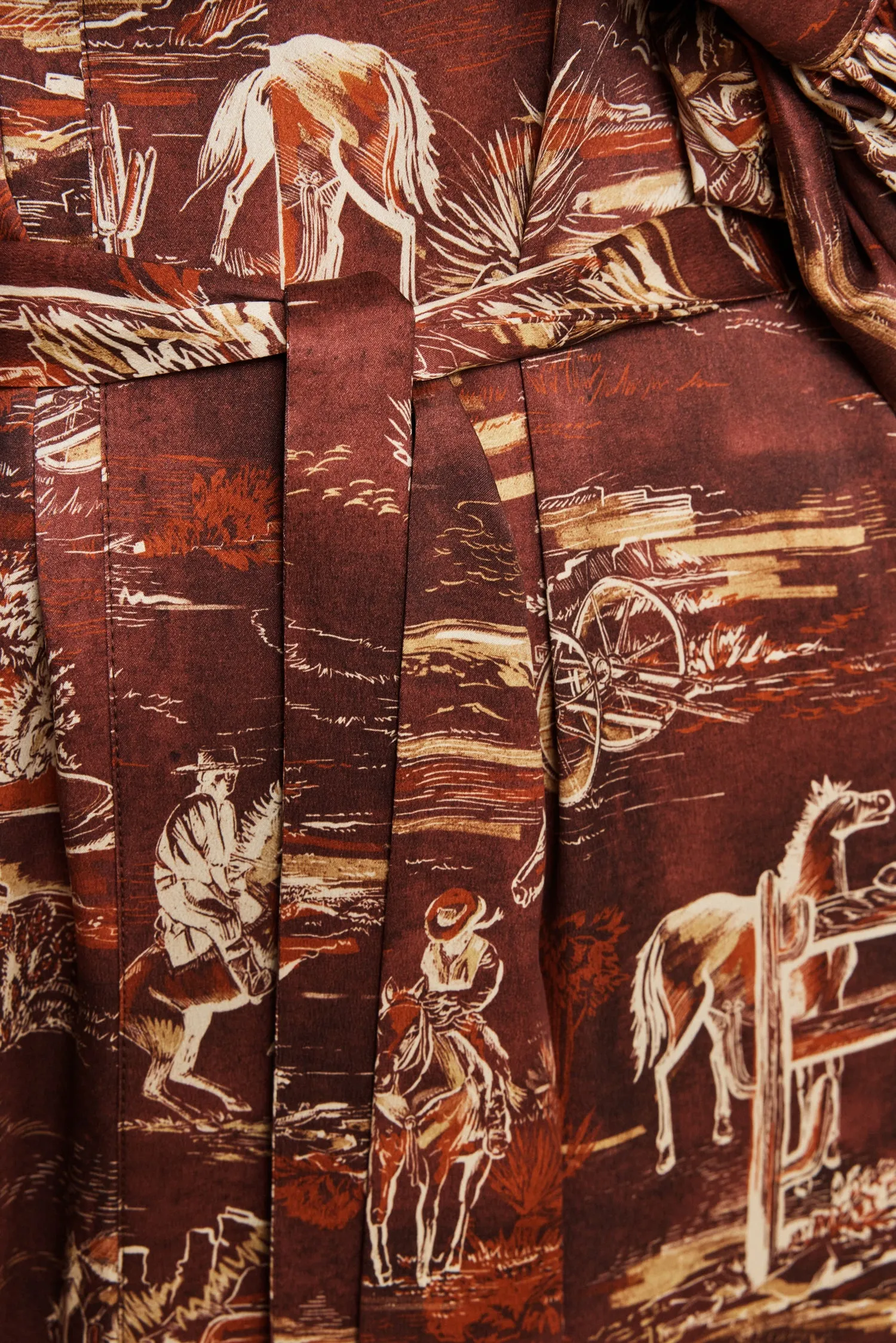 EZRA SILK SHIRTDRESS sold by Alemais product image thumbnail 5