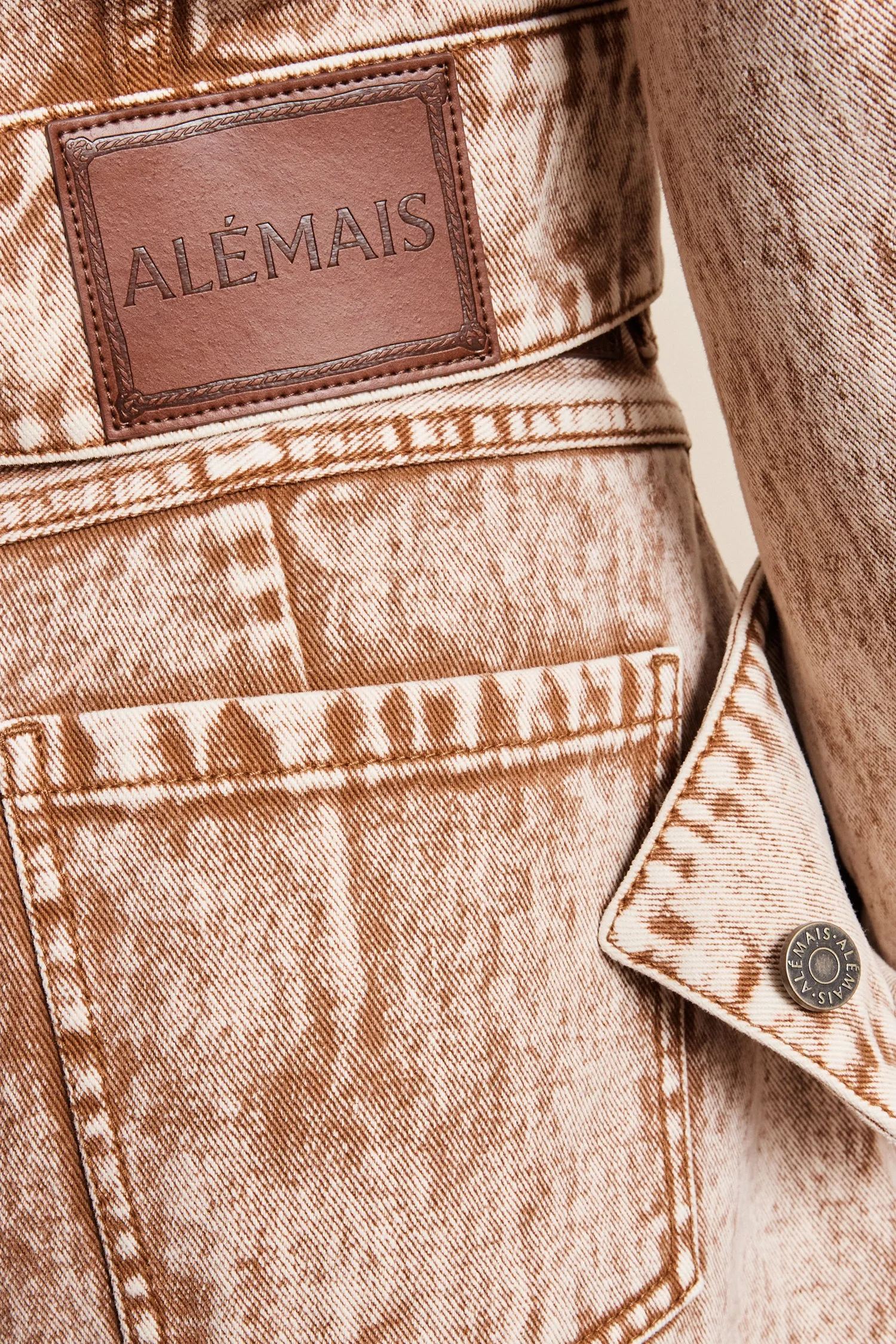 SPUR DENIM MICRO SHORT sold by Alemais product image thumbnail 5