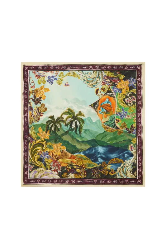 LUCENA SILK SCARF made by Alemais