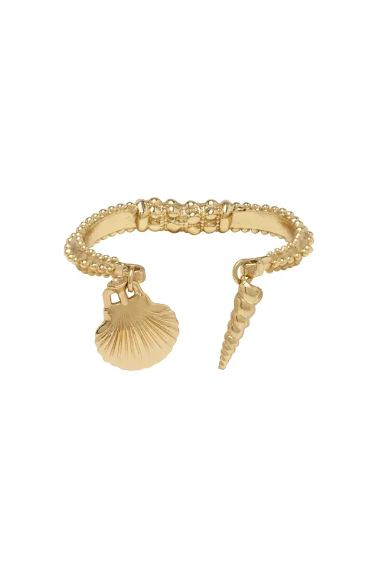 ONA CUFF BRACELET WITH CHARMS made by Alemais