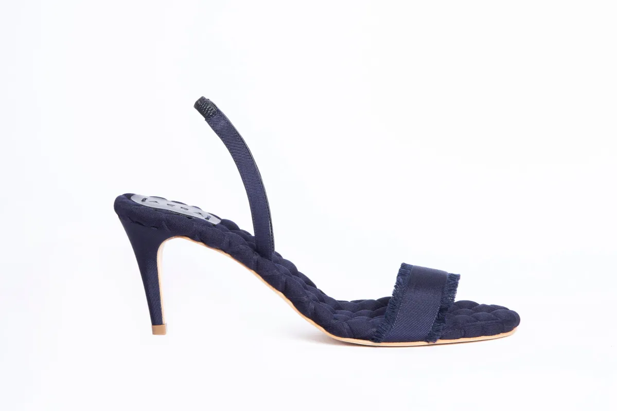 CLAUDIA Navy Grosgrain sold by AERA