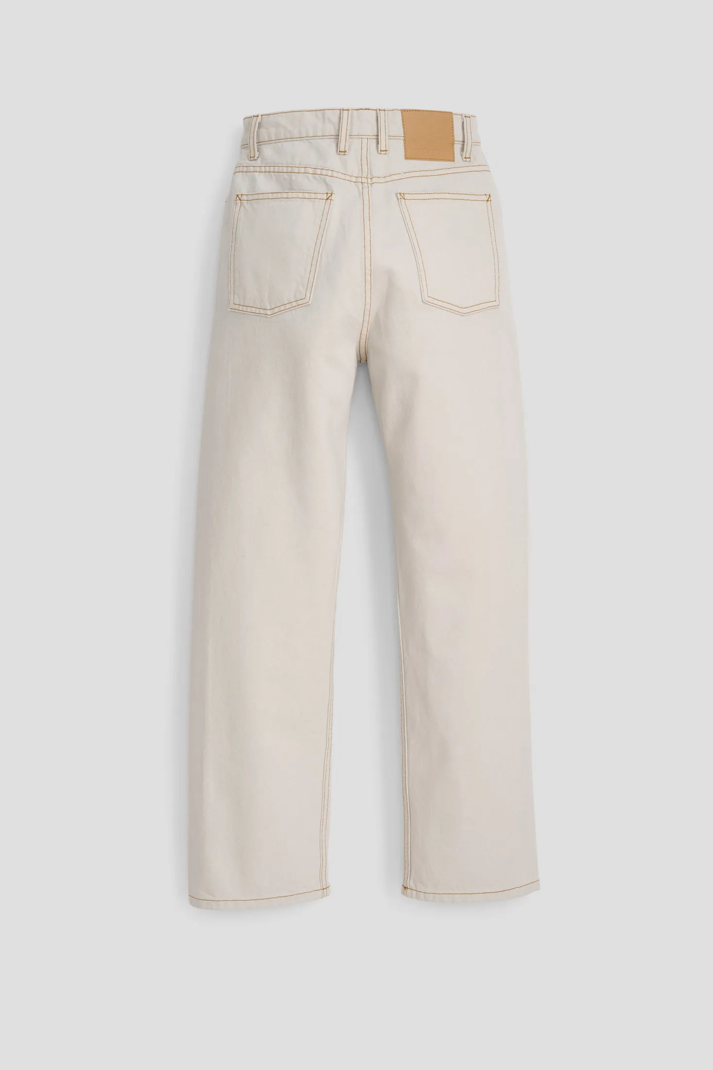 Plein Relaxed Straight Jean Tile White sold by B Sides Jeans product image thumbnail 4