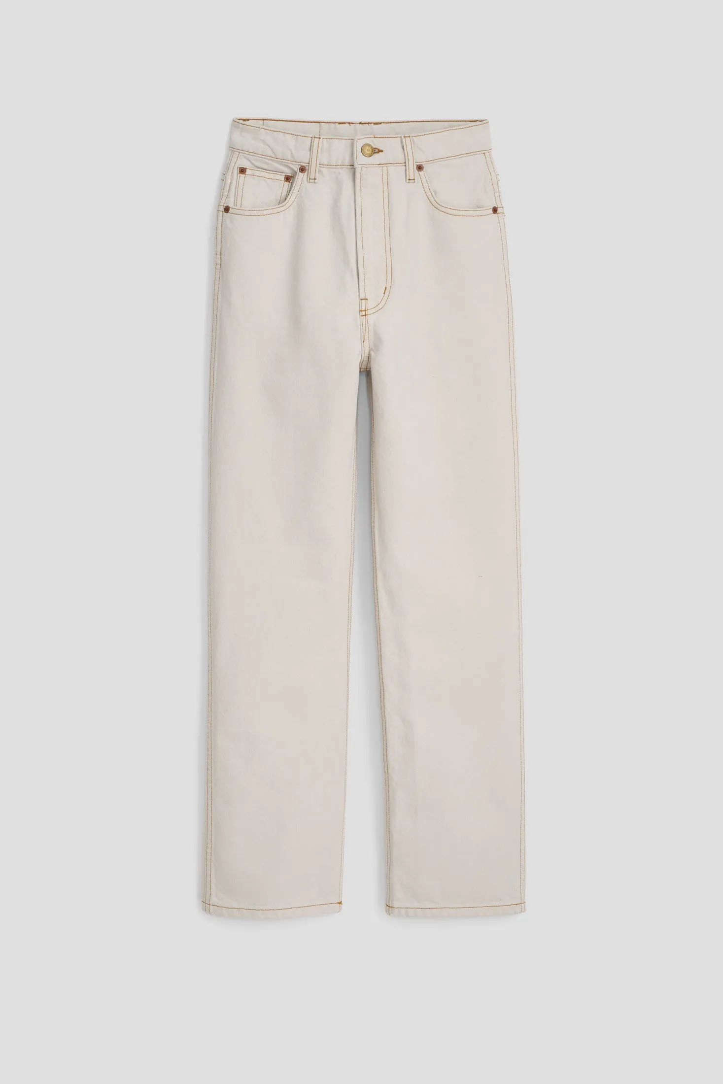 Plein Relaxed Straight Jean Tile White sold by B Sides Jeans product image thumbnail 3