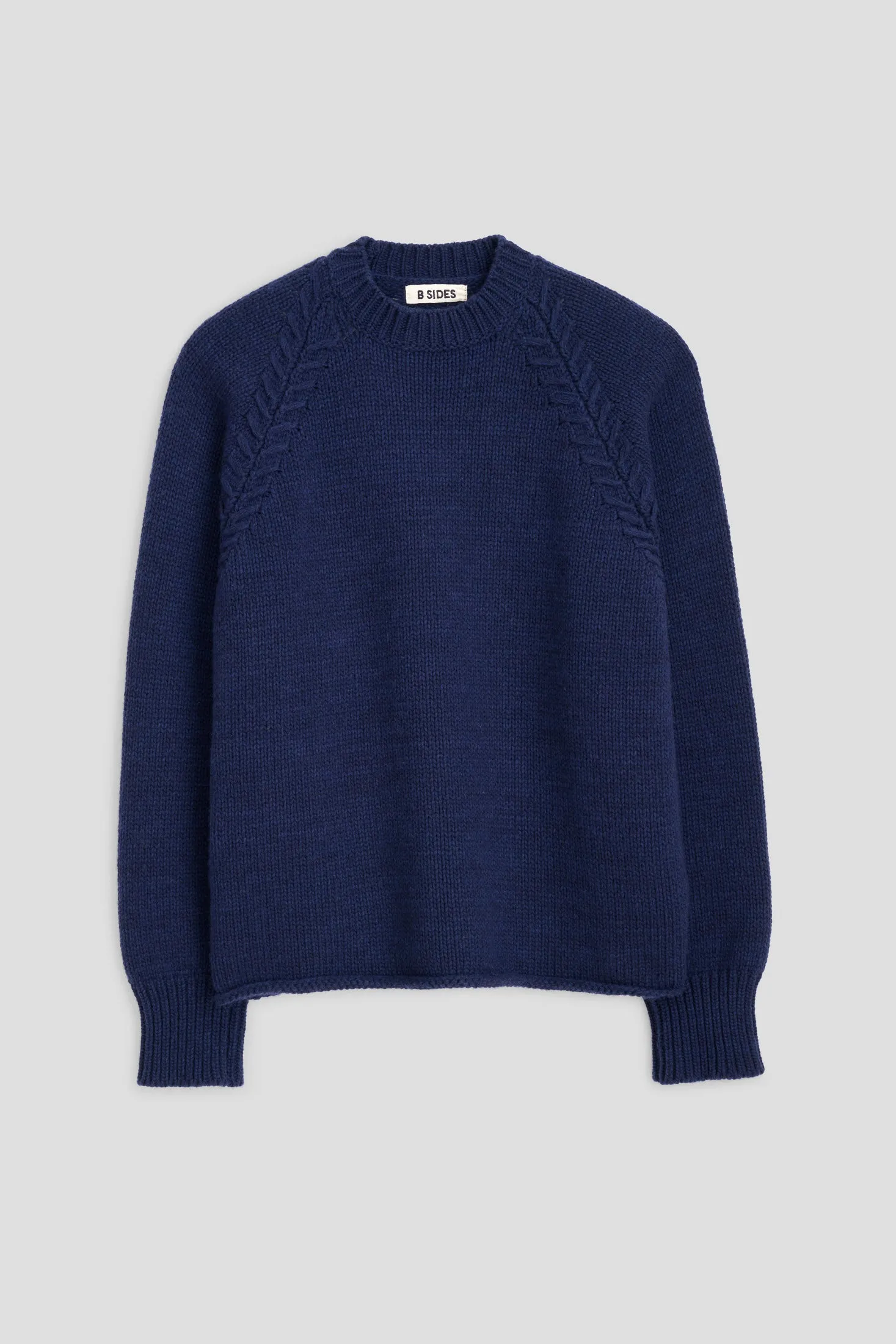 Braided Crew Marine Cashmere sold by B Sides Jeans product image thumbnail 2