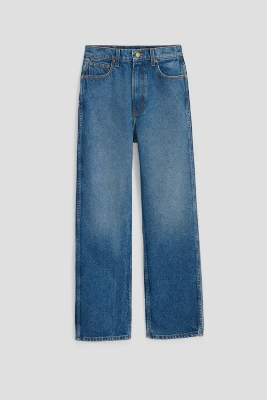Plein Relaxed Straight Jean Merce Sun Fade made by B Sides Jeans