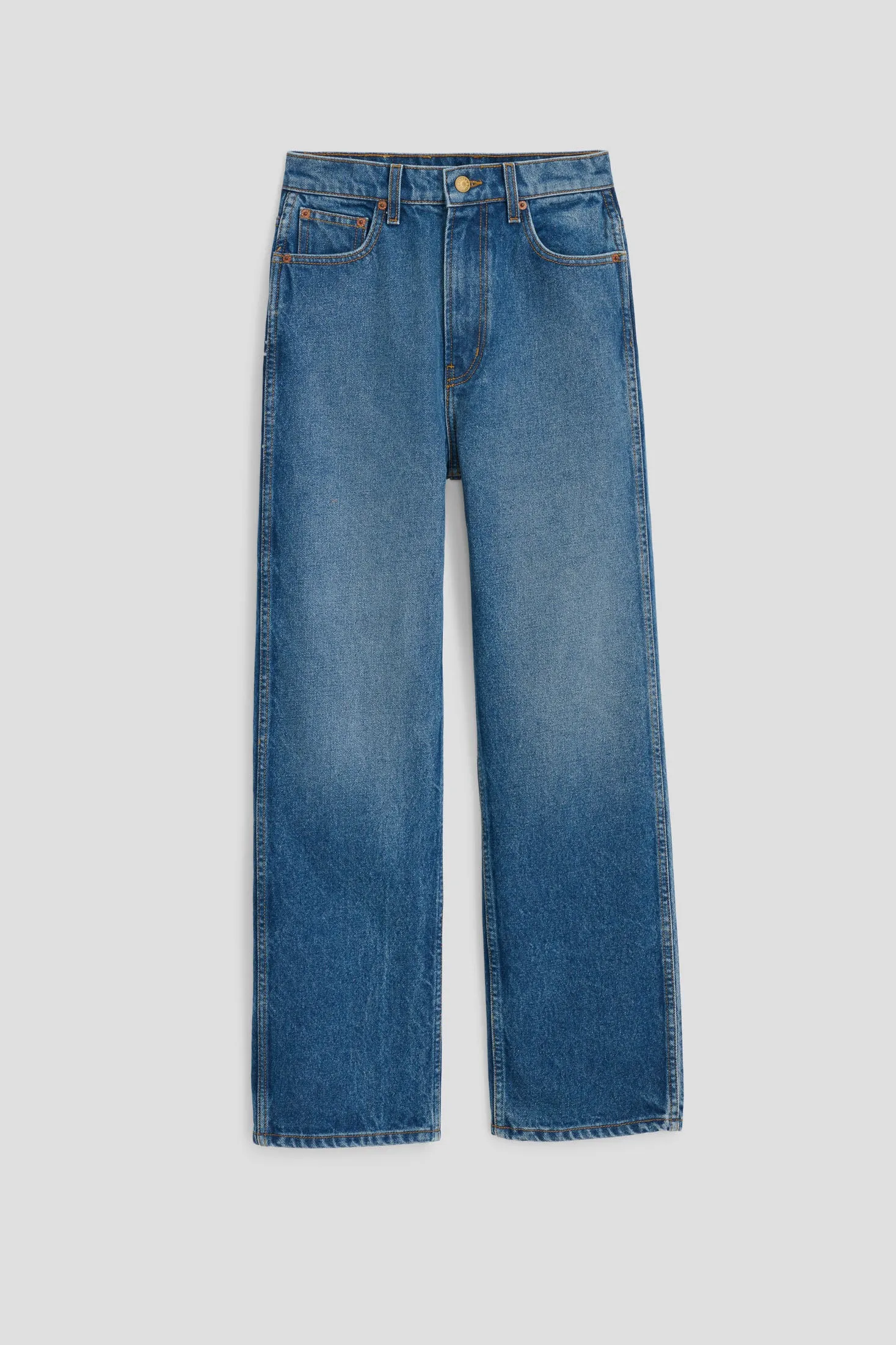 Plein Relaxed Straight Jean Merce Sun Fade sold by B Sides Jeans