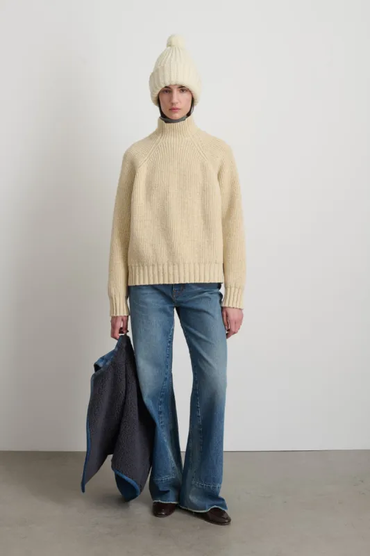 Hand Knit Hat made by B Sides Jeans