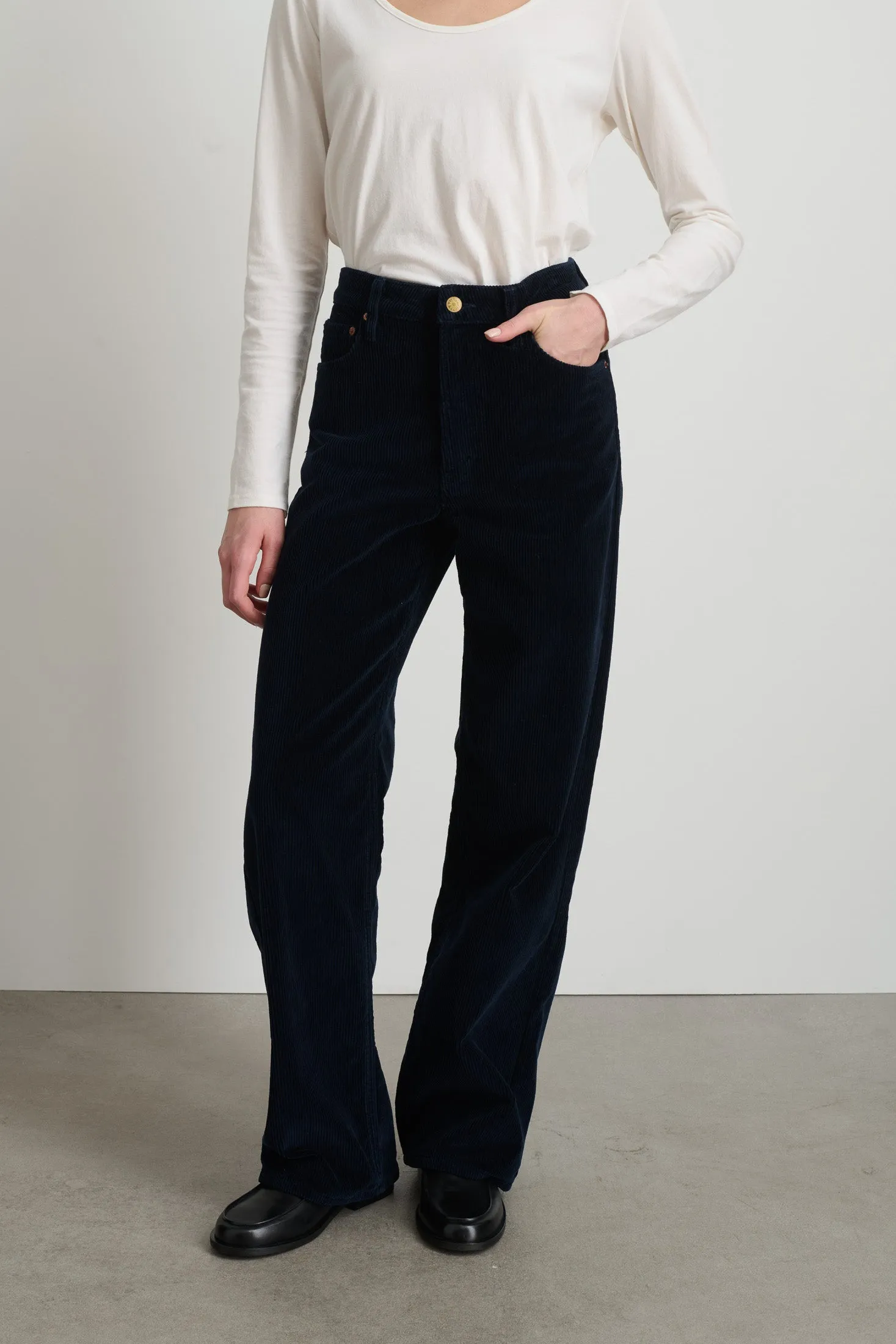 Elissa Marine Corduroy sold by B Sides Jeans product image thumbnail 5