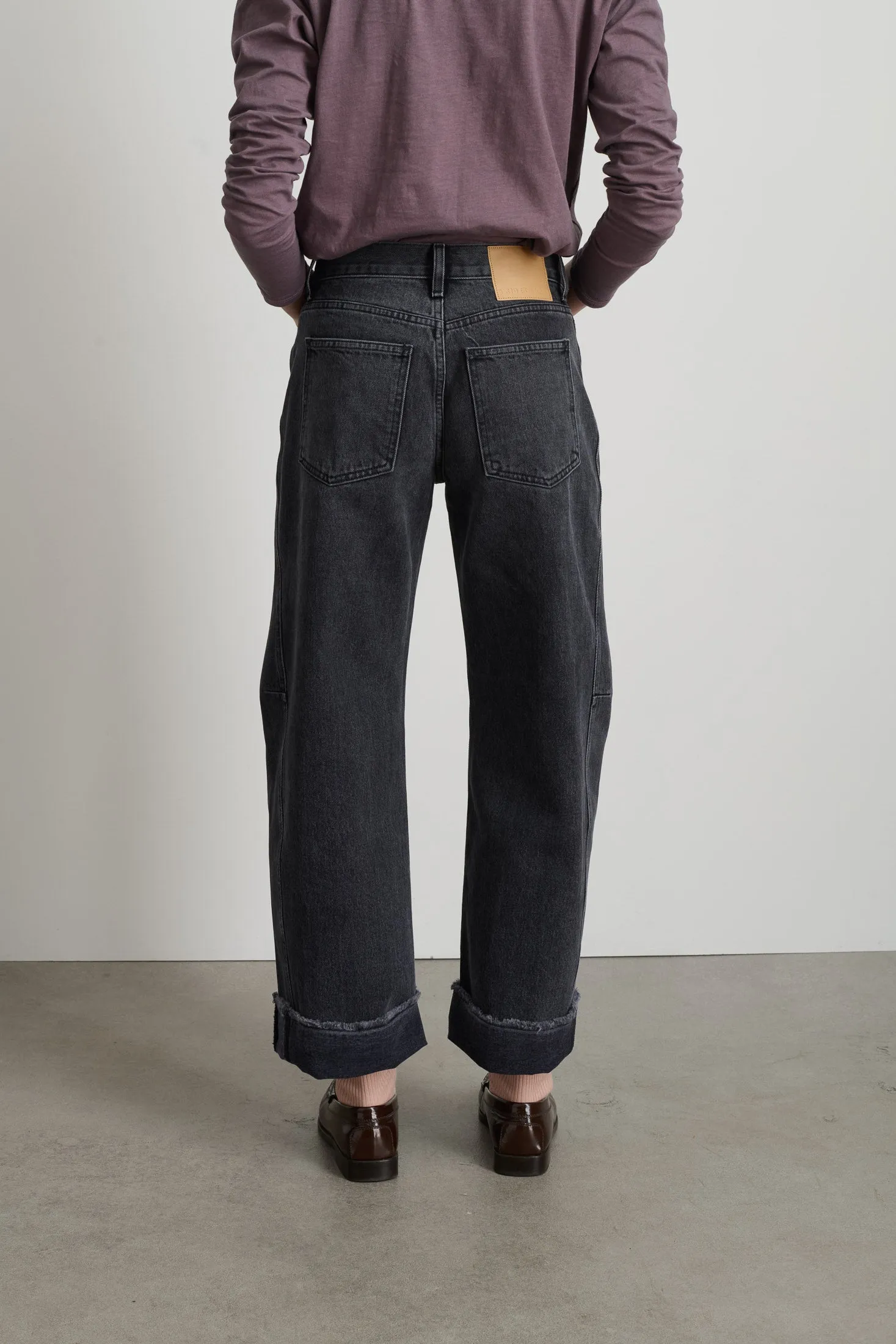 Relaxed Long Lasso Jean Stil Black sold by B Sides Jeans product image thumbnail 5