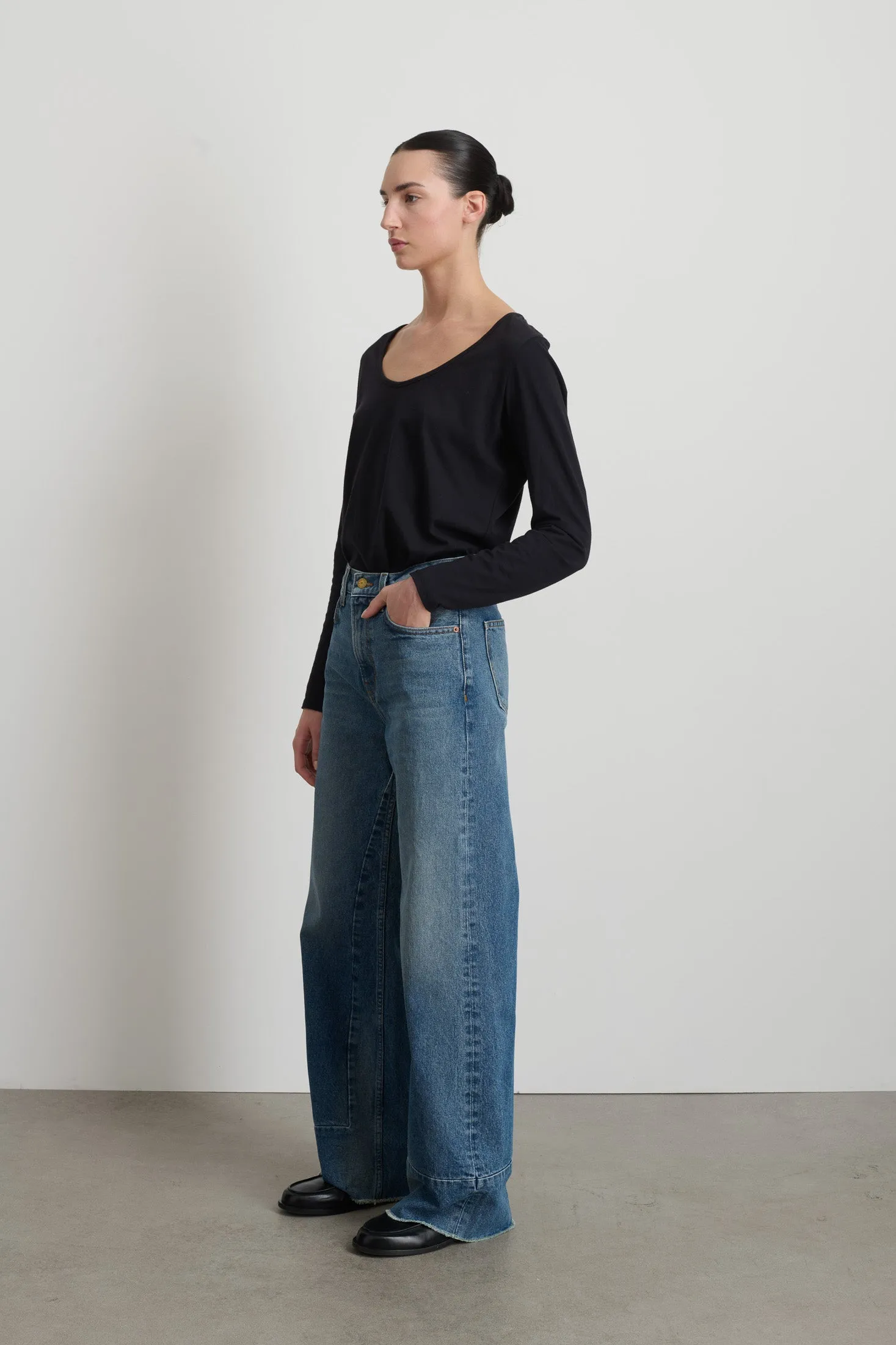 Marcel Culotte Liesl Blue sold by B Sides Jeans product image thumbnail 3