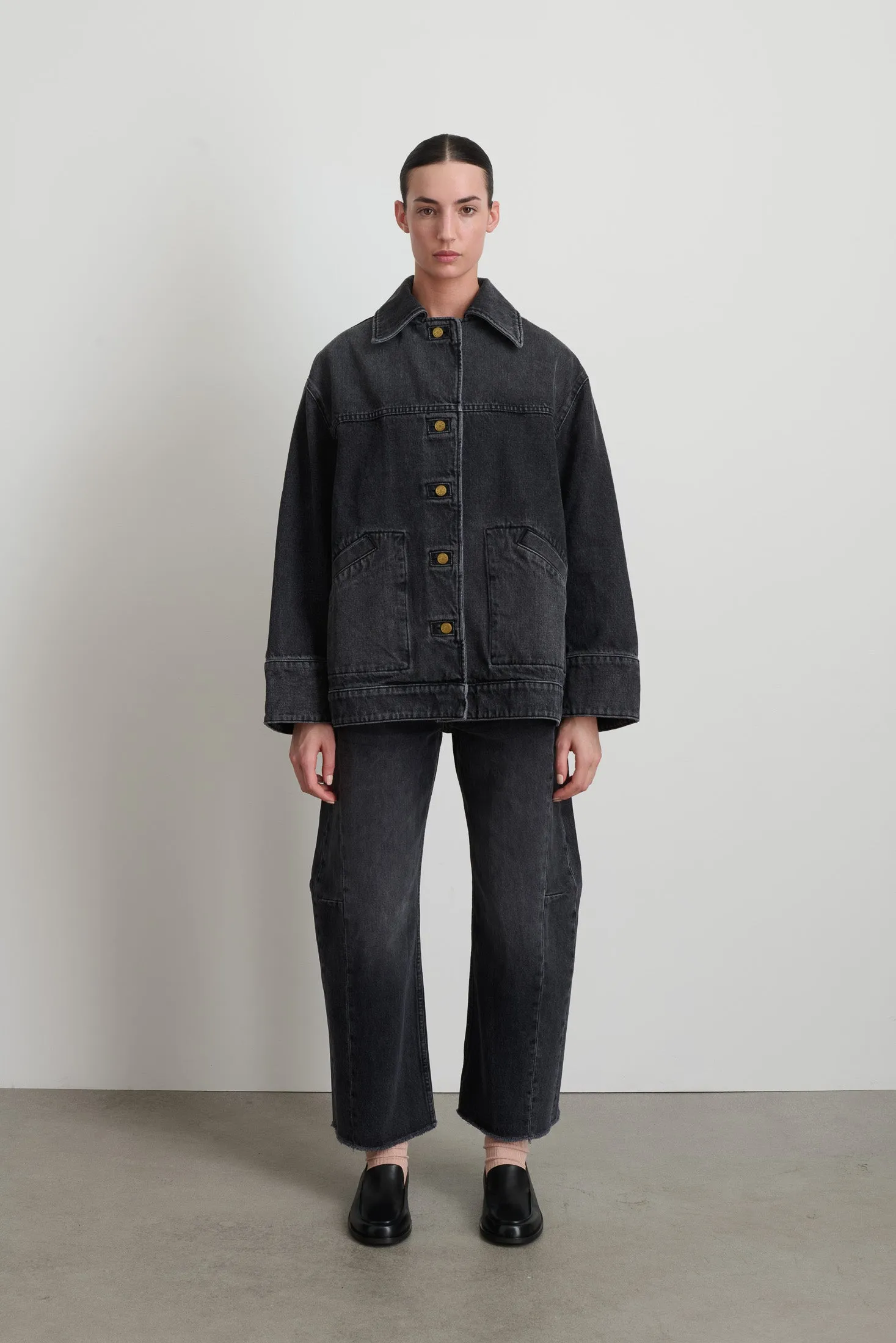 Stadium Jacket Stil Black sold by B Sides Jeans