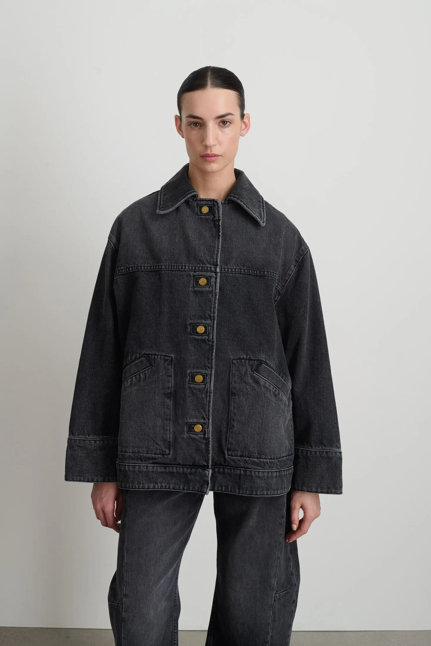 Stadium Jacket Stil Black sold by B Sides Jeans product image thumbnail 5